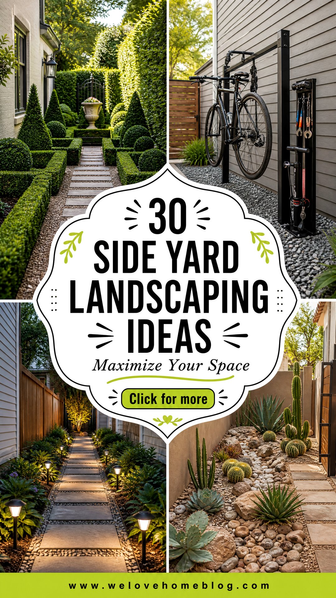 30 Side Yard Landscaping Ideas to Maximize Your Space - 30 Side Yard Landscaping Ideas to Maximize Your Space