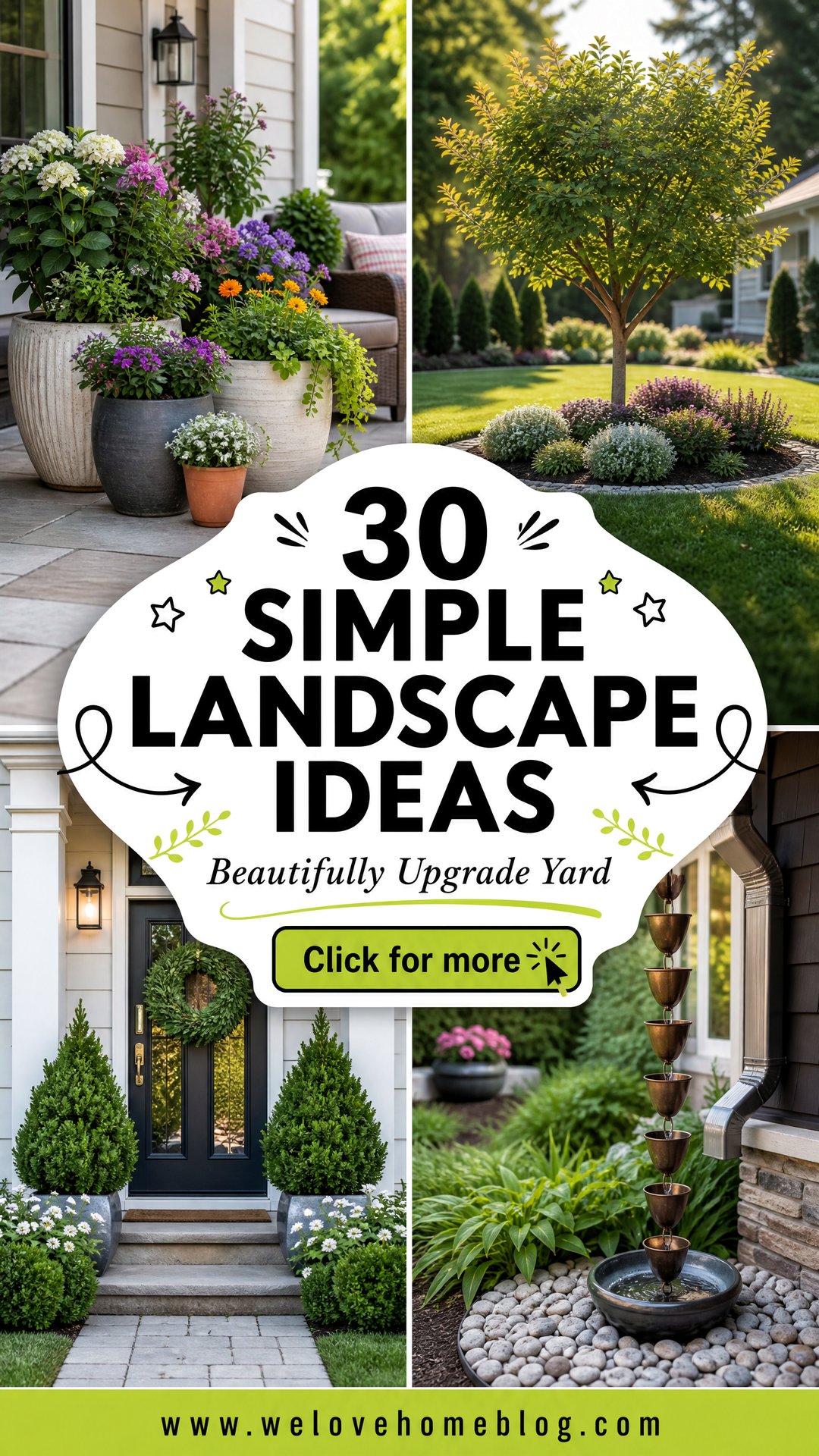 30 Simple Landscape Ideas to Beautifully Upgrade Your Yard - 30 Simple Landscape Ideas to Beautifully Upgrade Your Yard