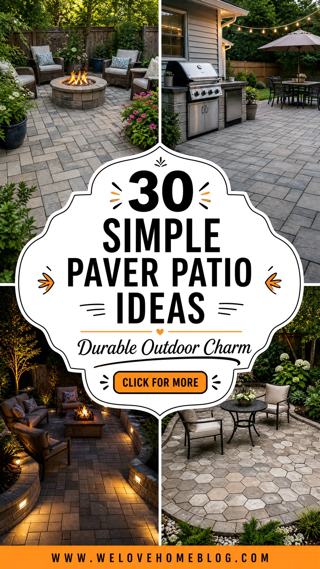 30 Simple Paver Patio Ideas for a Durable Outdoor Space - 30 Simple Paver Patio Ideas for a Durable Outdoor Space