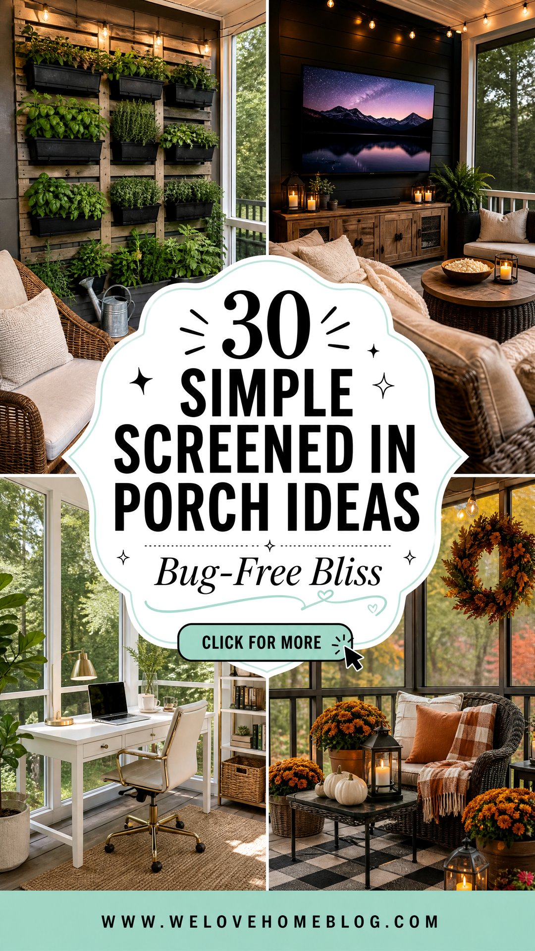 30 Simple Screened In Porch Ideas for Bug-Free Living - 30 Simple Screened In Porch Ideas for Bug-Free Living
