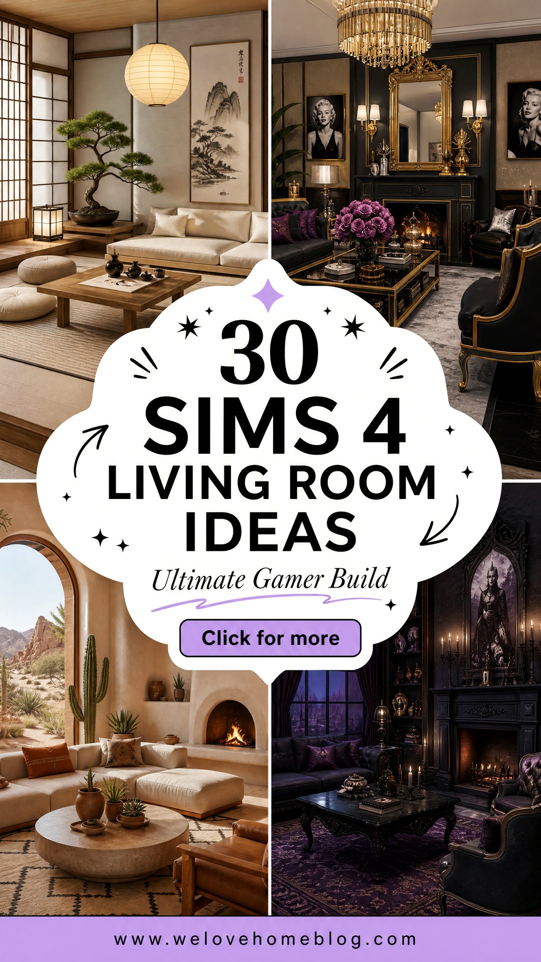30 Sims 4 Living Room Ideas for the Ultimate Gamer Build - 30 Sims 4 Living Room Ideas for the Ultimate Gamer Build
