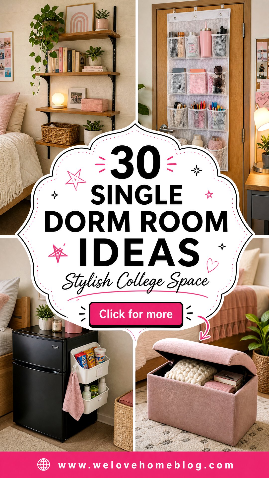 30 Single Dorm Room Ideas for a Stylish College Space - 30 Single Dorm Room Ideas for a Stylish College Space