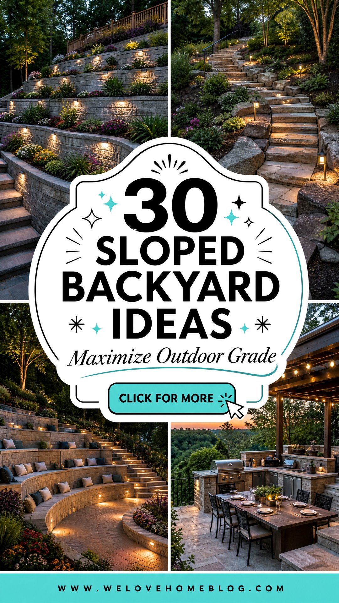 30 Sloped Backyard Ideas to Maximize Your Outdoor Grade - 30 Sloped Backyard Ideas to Maximize Your Outdoor Grade