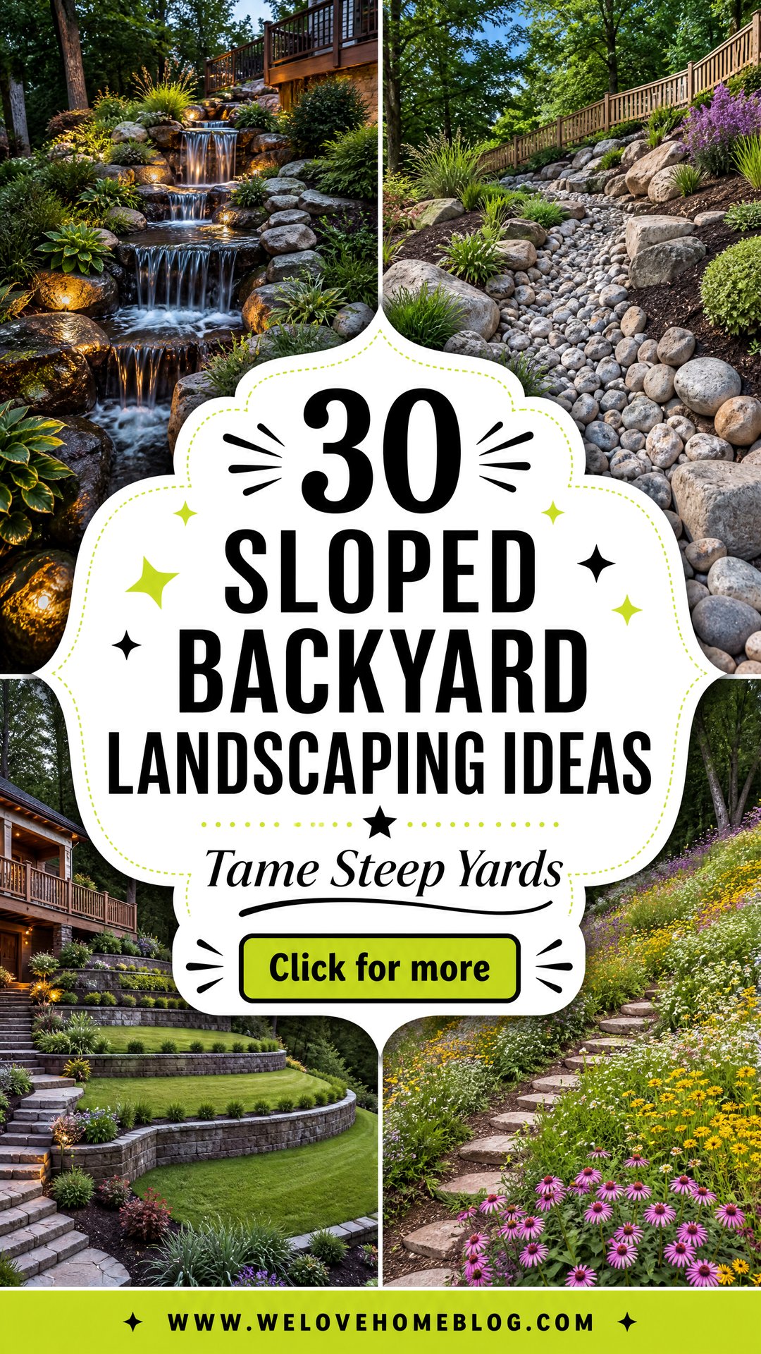 30 Sloped Backyard Landscaping Ideas for Steep Yards - 30 Sloped Backyard Landscaping Ideas for Steep Yards