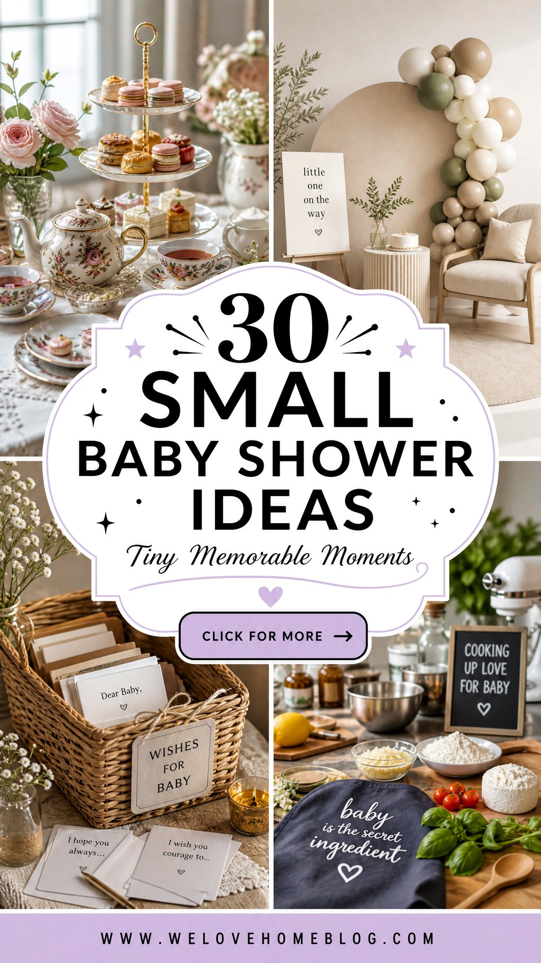 30 Small Baby Shower Ideas for a Memorable Party - 30 Small Baby Shower Ideas for a Memorable Party