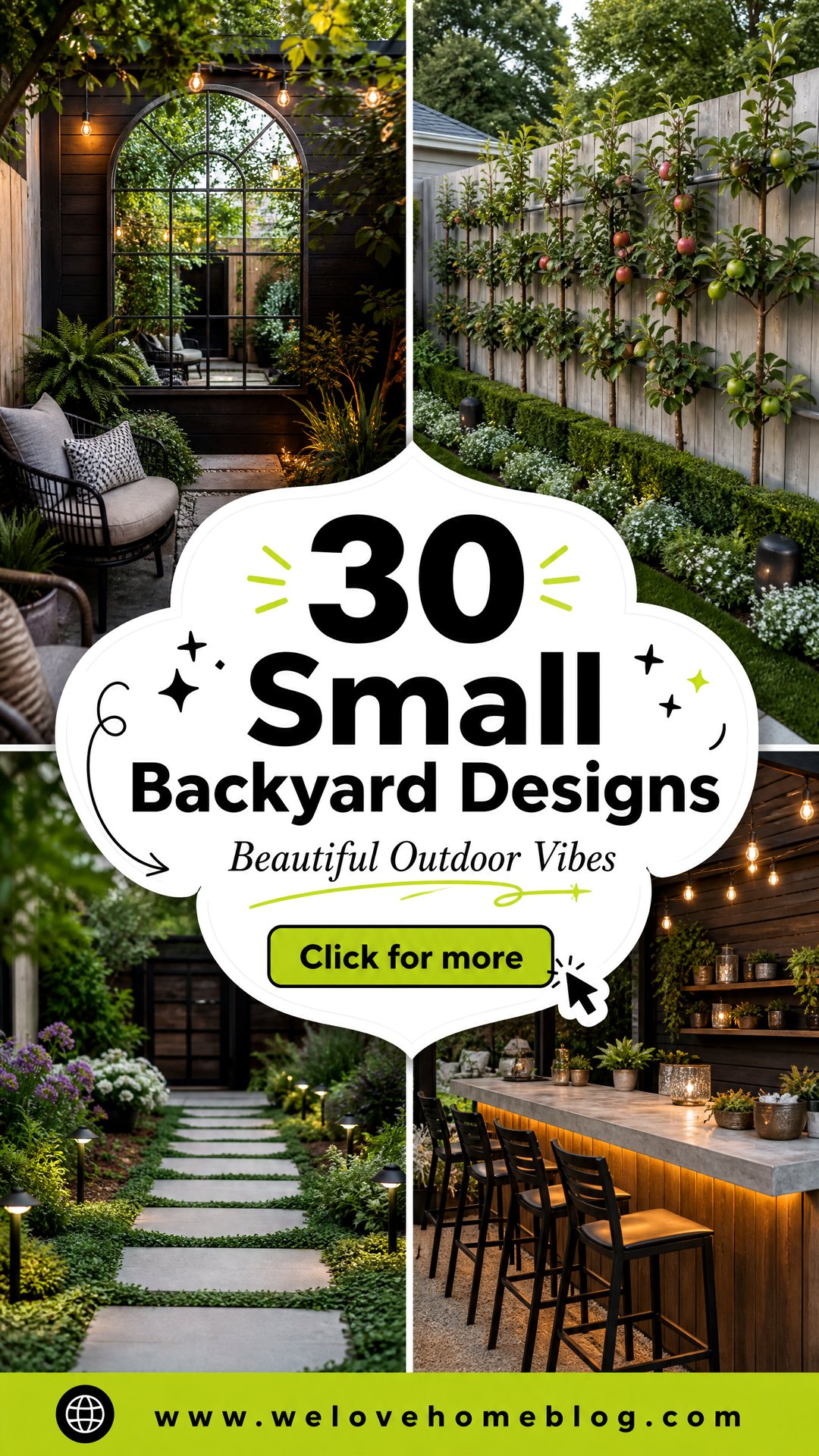 30 Small Backyard Designs for a Beautiful Outdoor Area - 30 Small Backyard Designs for a Beautiful Outdoor Area