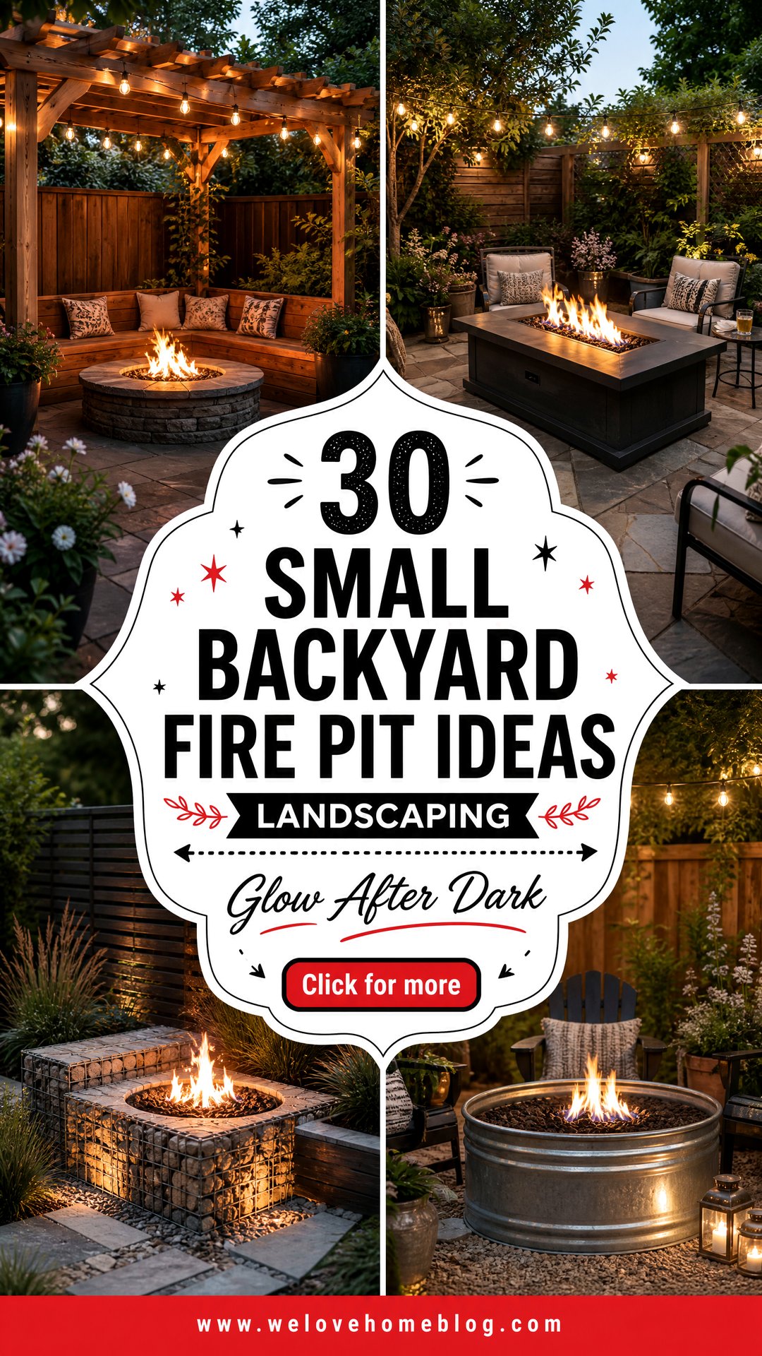 30 Small Backyard Fire Pit Ideas Landscaping for Night - 30 Small Backyard Fire Pit Ideas Landscaping for Night