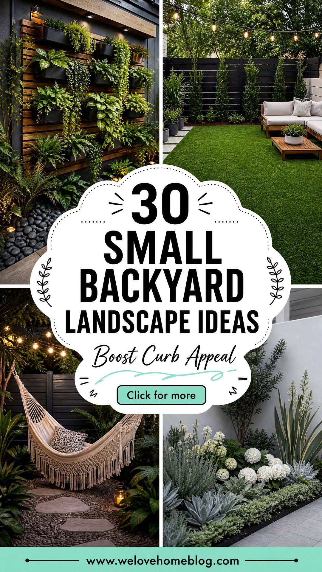 30 Small Backyard Landscape Ideas to Enhance Curb Appeal - 30 Small Backyard Landscape Ideas to Enhance Curb Appeal