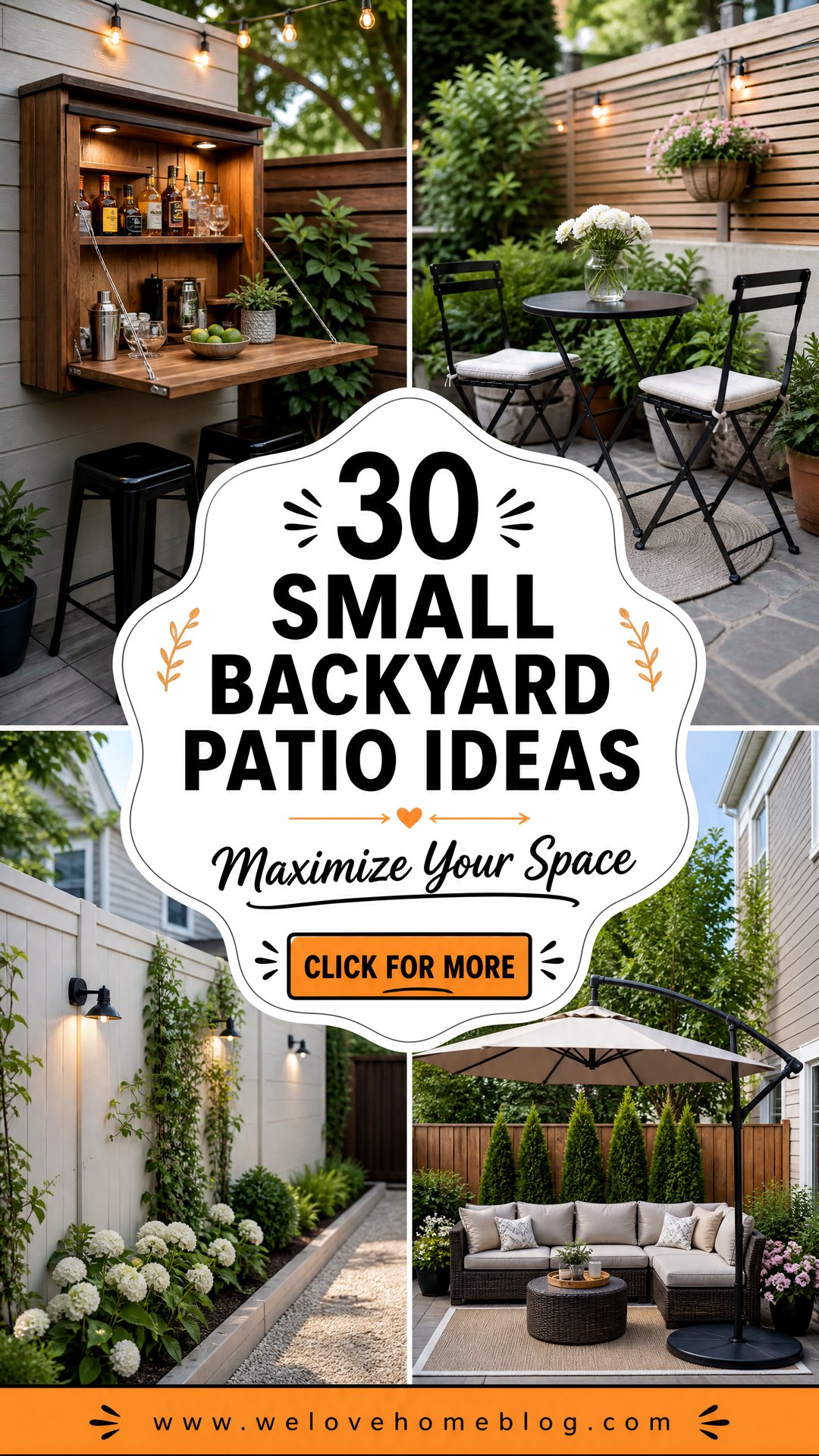 30 Small Backyard Patio Ideas to Maximize Your Space - 30 Small Backyard Patio Ideas to Maximize Your Space