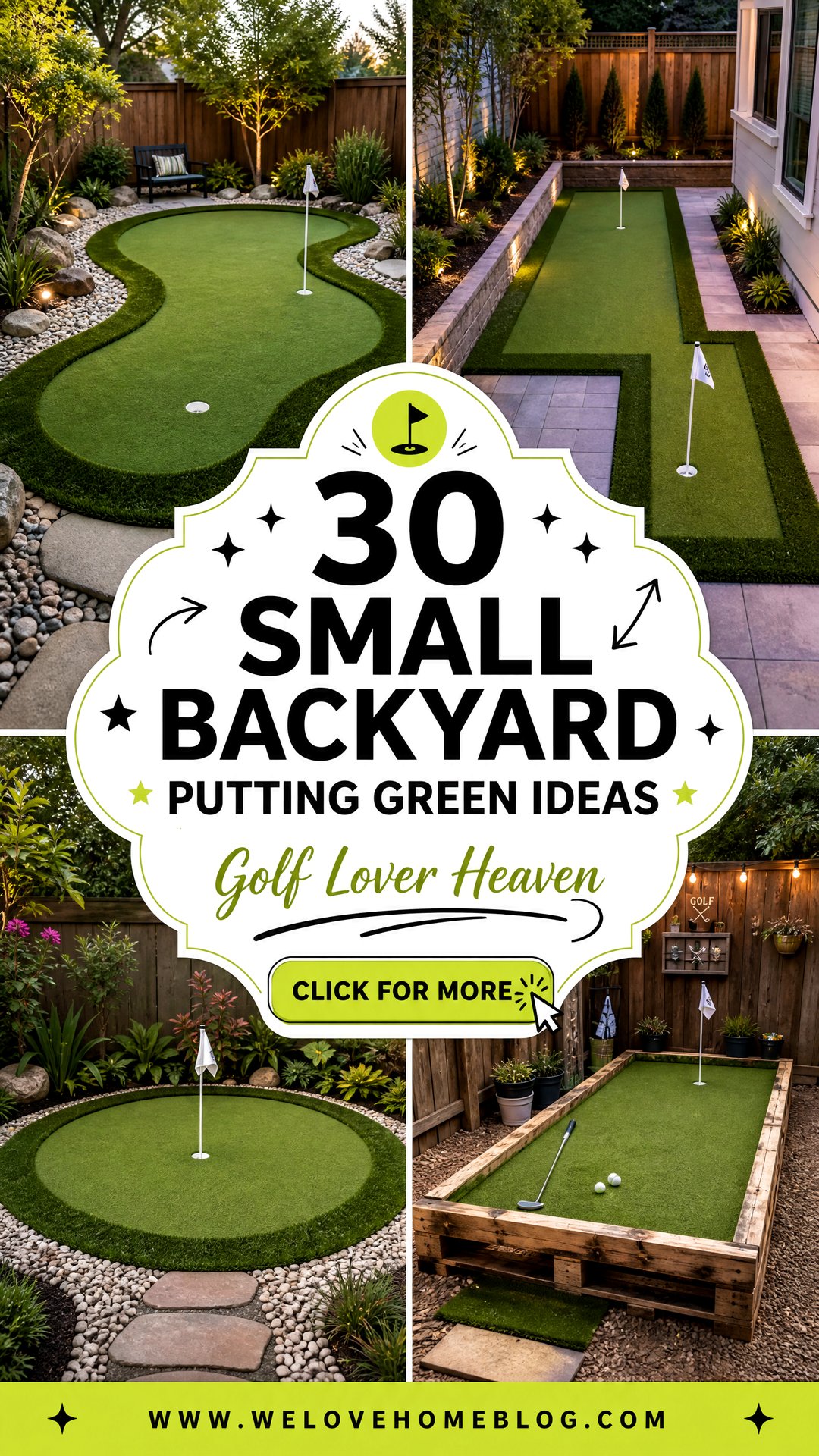 30 Small Backyard Putting Green Ideas for Golf Lovers - 30 Small Backyard Putting Green Ideas for Golf Lovers