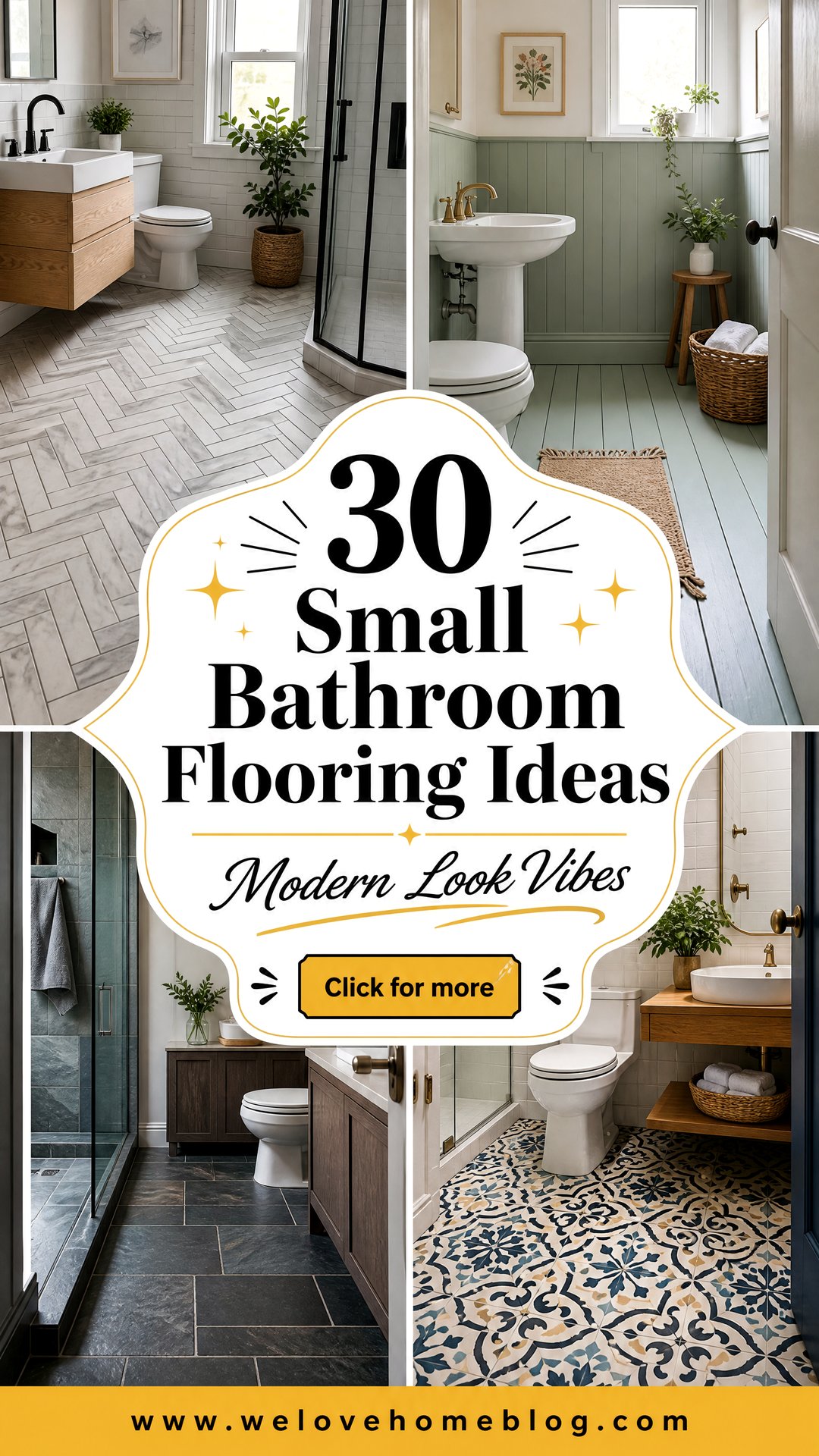 30 Small Bathroom Bathroom Flooring Ideas for Modern Look - 30 Small Bathroom Bathroom Flooring Ideas for Modern Look