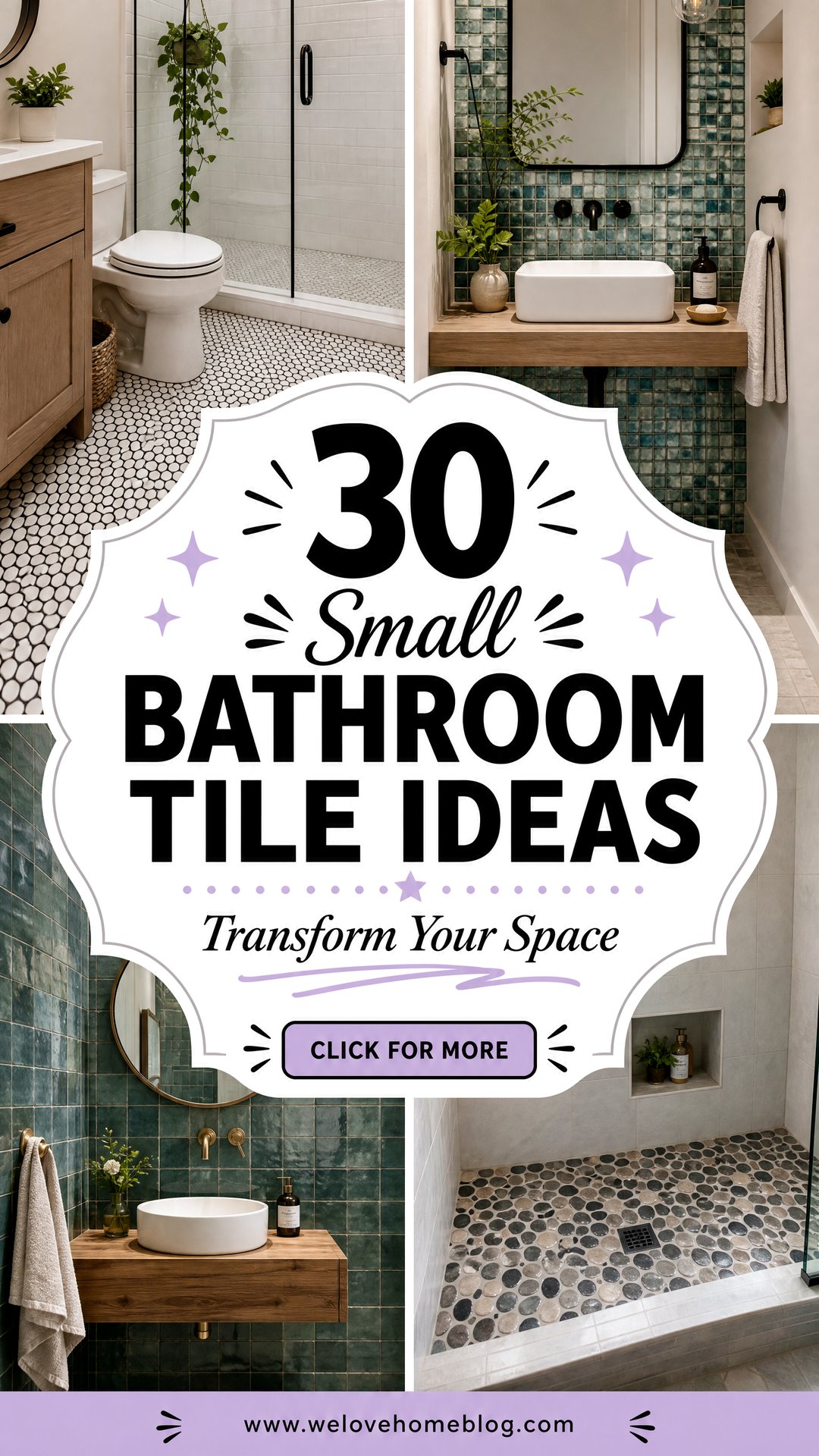 30 Small Bathroom Tile Ideas to Transform Your Space - 30 Small Bathroom Tile Ideas to Transform Your Space