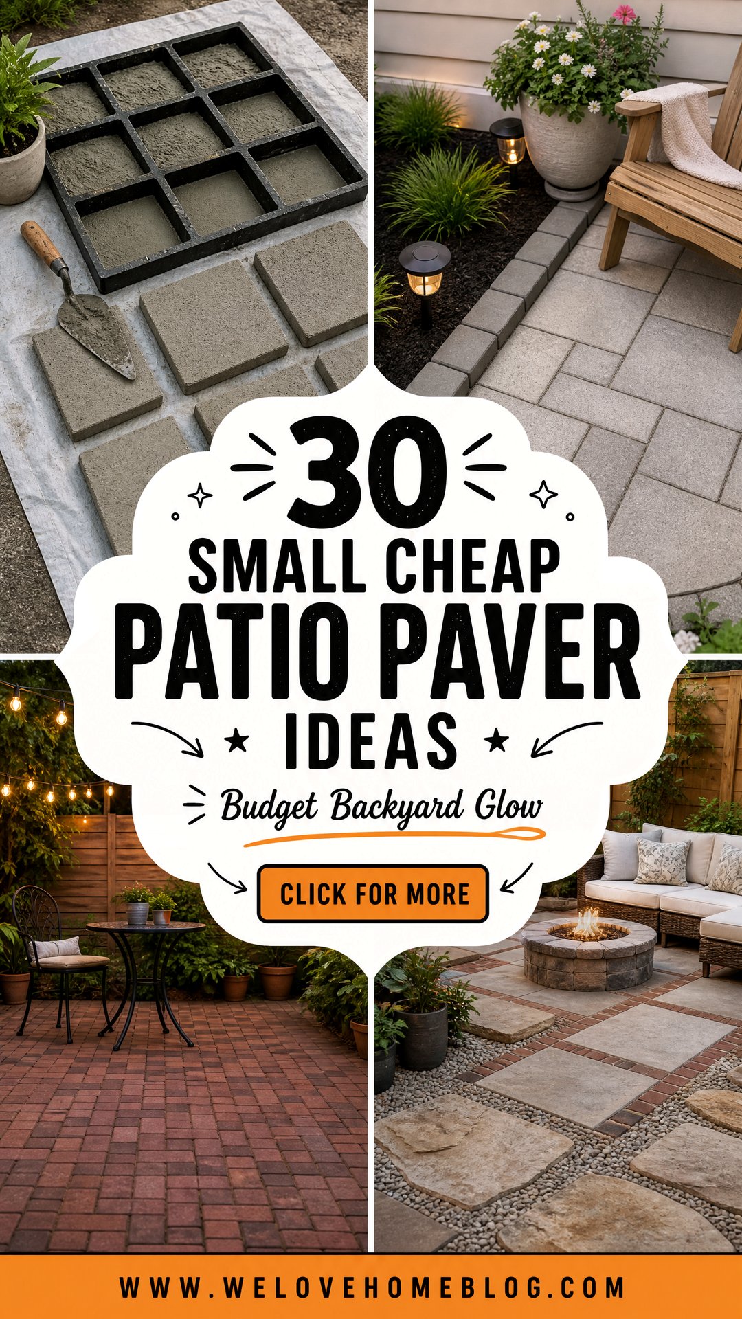 30 Small Cheap Patio Paver Ideas for a Budget Backyard - 30 Small Cheap Patio Paver Ideas for a Budget Backyard
