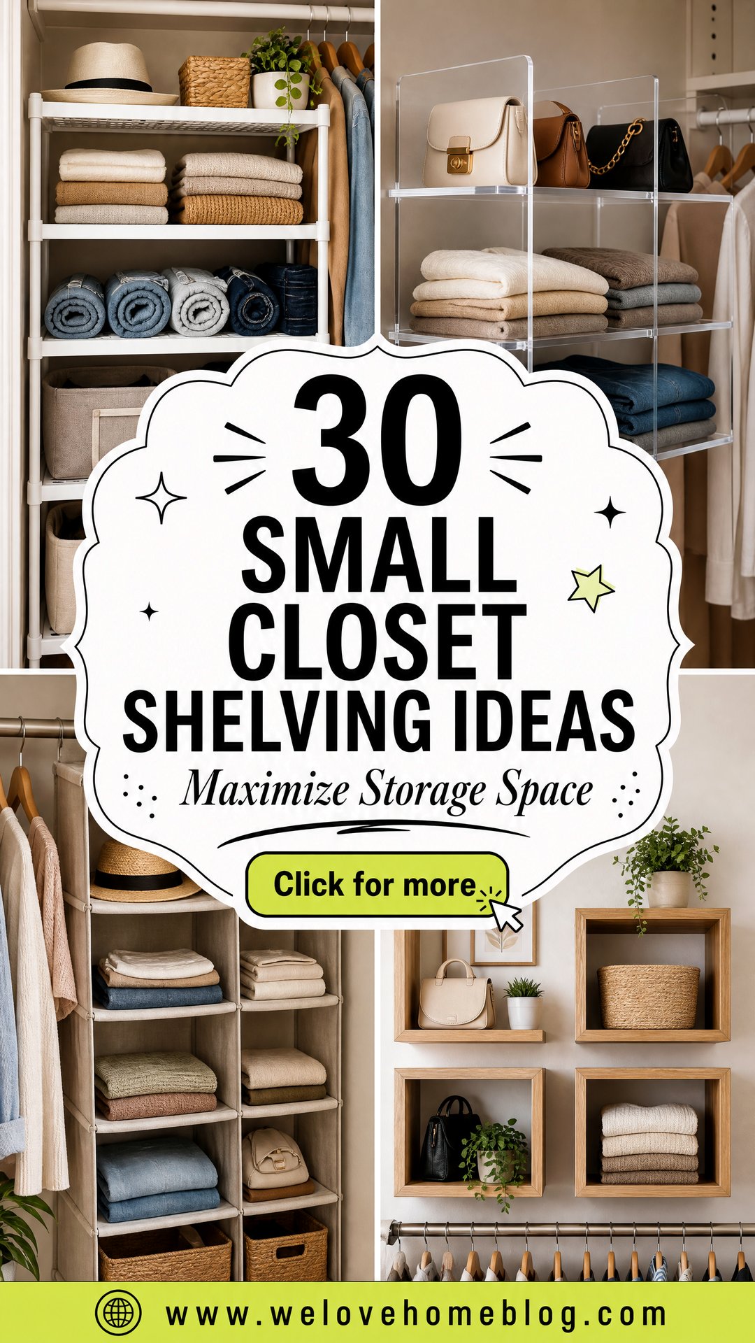 30 Small Closet Shelving Ideas to Maximize Your Storage - 30 Small Closet Shelving Ideas to Maximize Your Storage