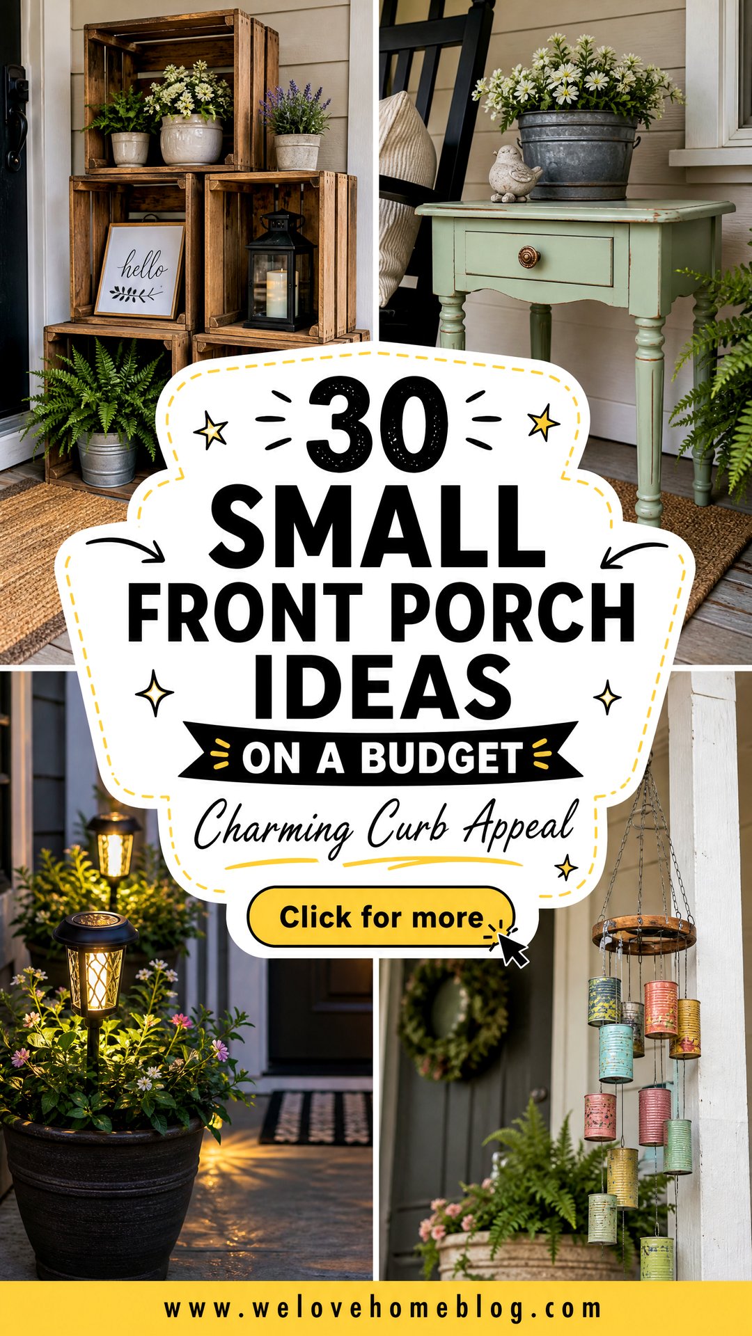 30 Small Front Porch Ideas on a Budget to Try Now - 30 Small Front Porch Ideas on a Budget to Try Now