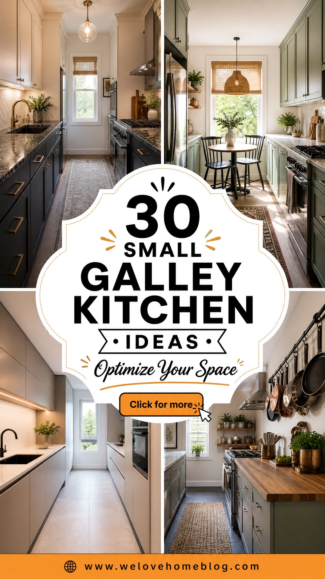 30 Small Galley Kitchen Ideas to Optimize Your Space - 30 Small Galley Kitchen Ideas to Optimize Your Space