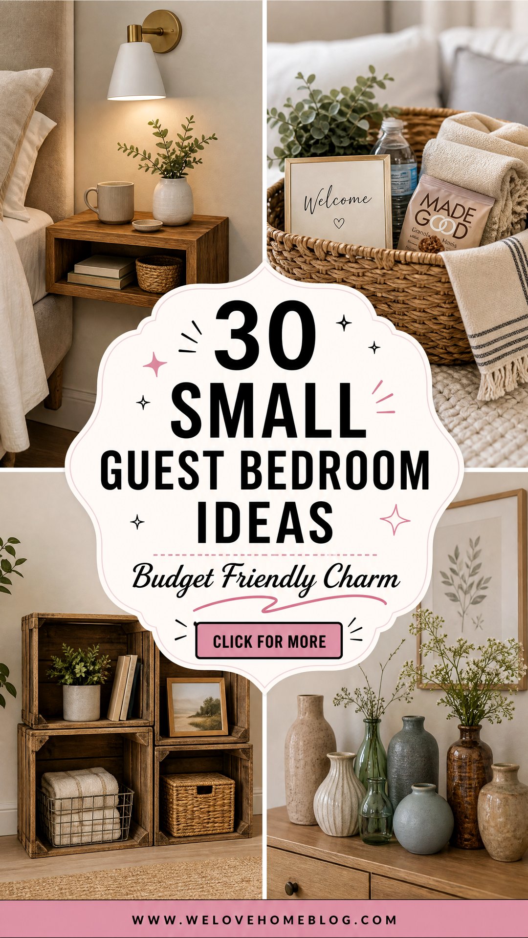 30 Small Guest Bedroom Ideas on a Budget to Try - 30 Small Guest Bedroom Ideas on a Budget to Try
