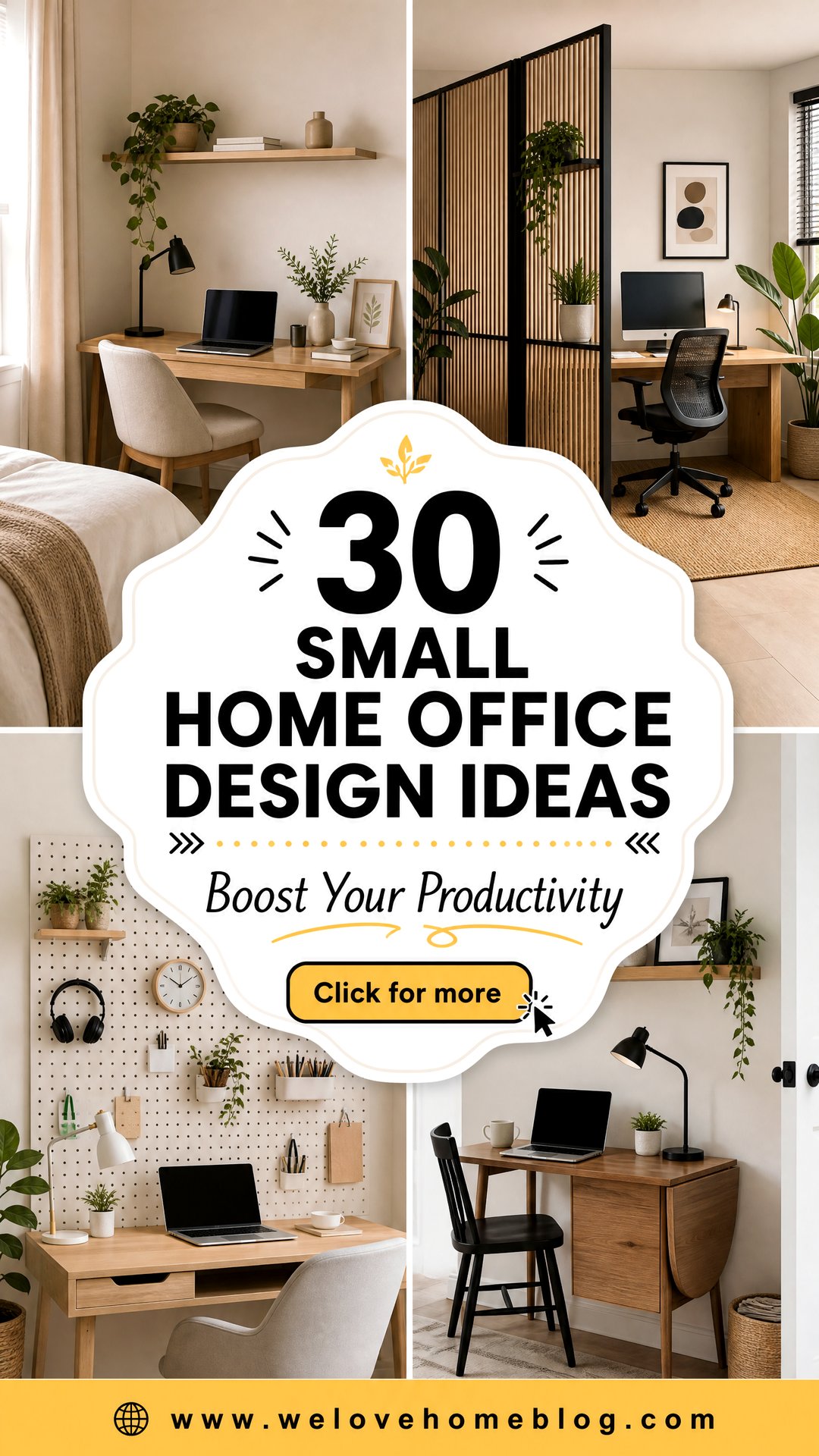 30 Small Home Office Design Ideas for Productivity - 30 Small Home Office Design Ideas for Productivity