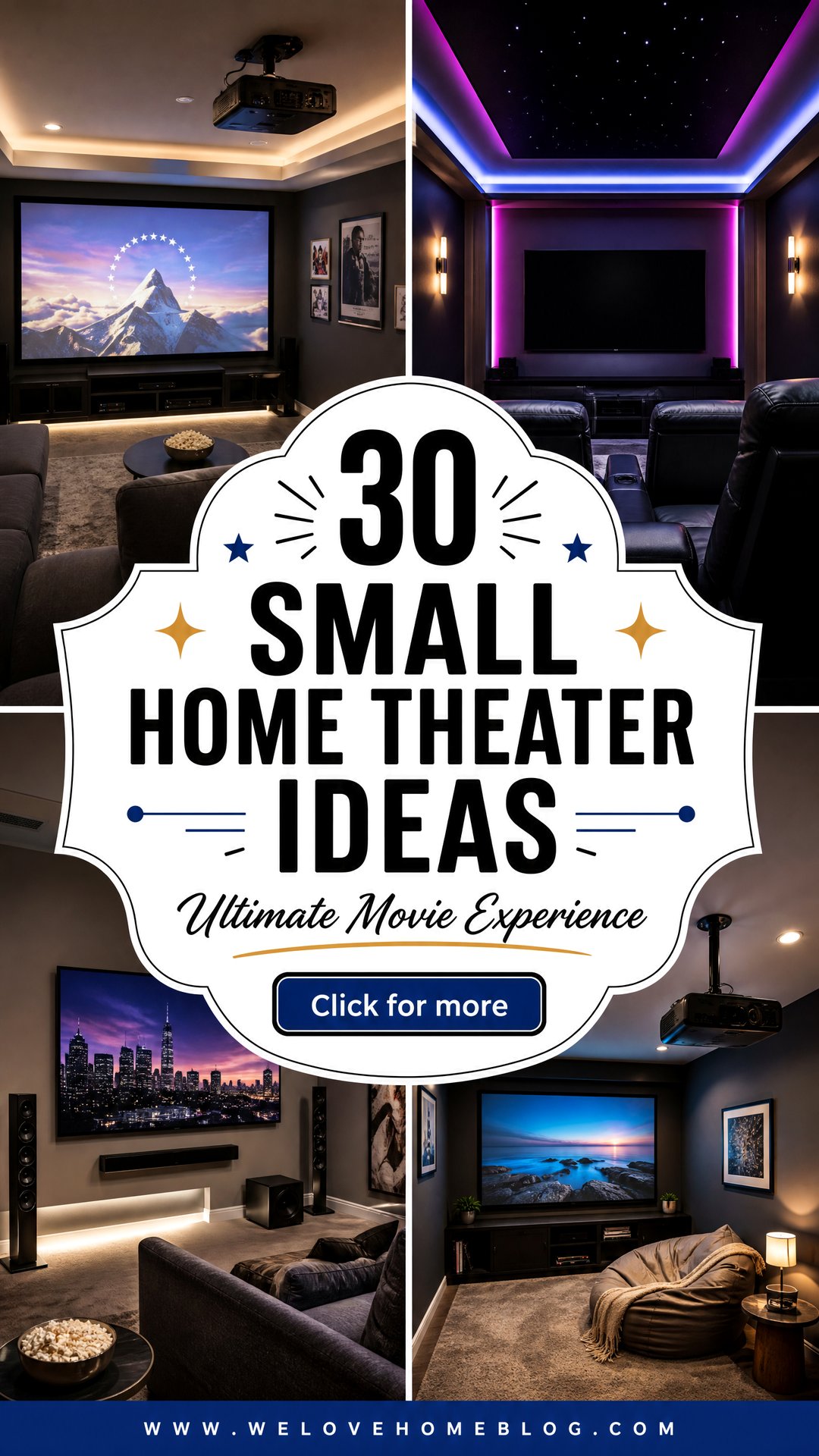 30 Small Home Theater Ideas for the Ultimate Experience - 30 Small Home Theater Ideas for the Ultimate Experience