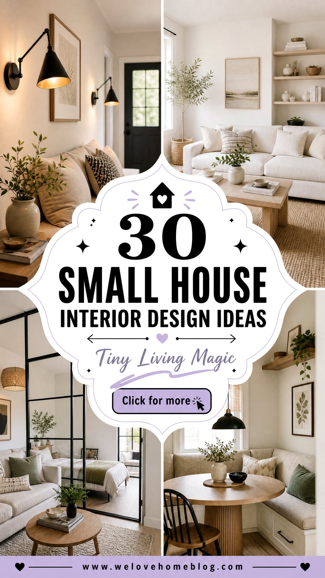 30 Small House Interior Design Ideas for Tiny Living - 30 Small House Interior Design Ideas for Tiny Living