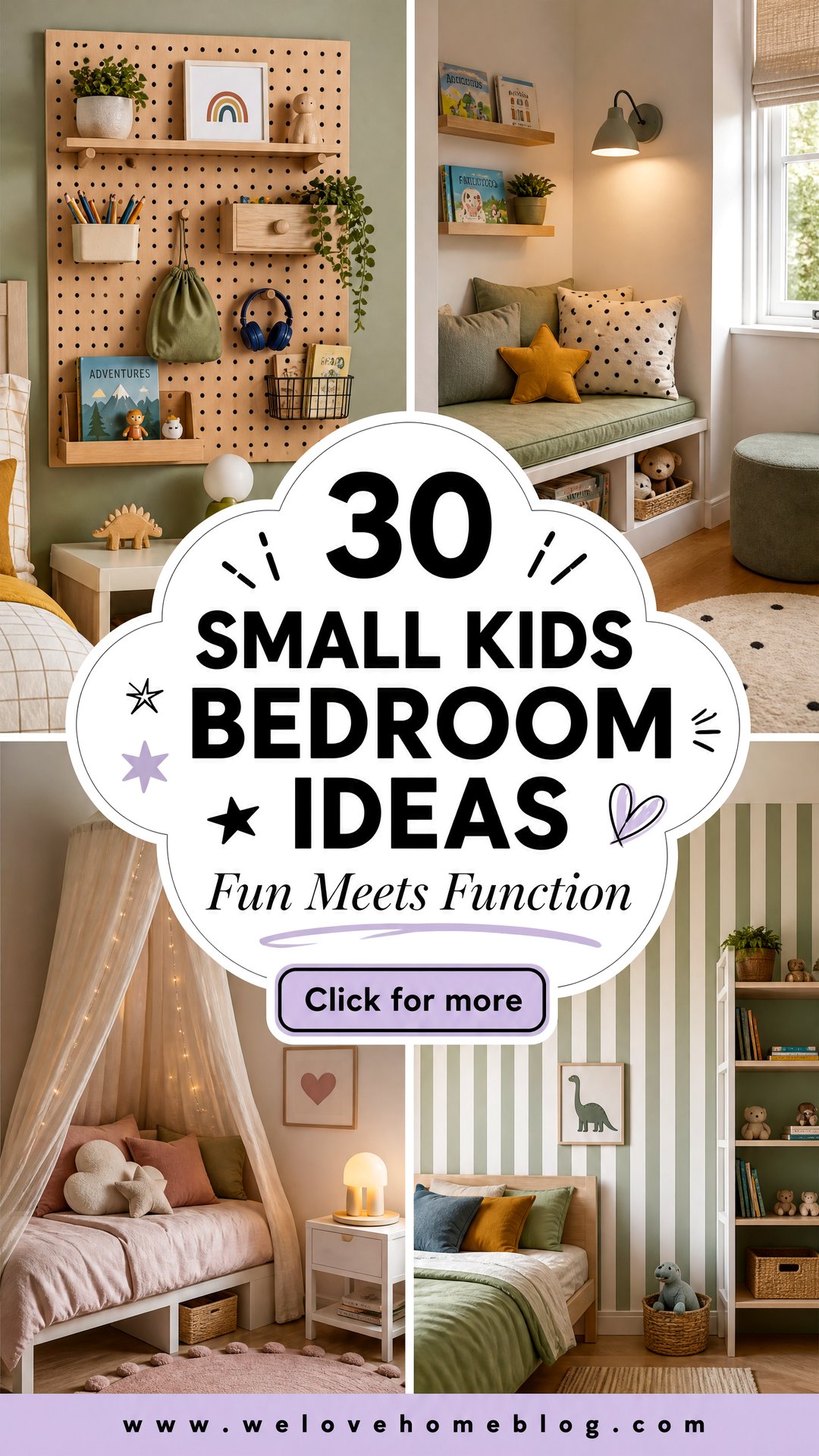 30 Small Kids Bedroom Ideas for Fun and Function - 30 Small Kids Bedroom Ideas for Fun and Function