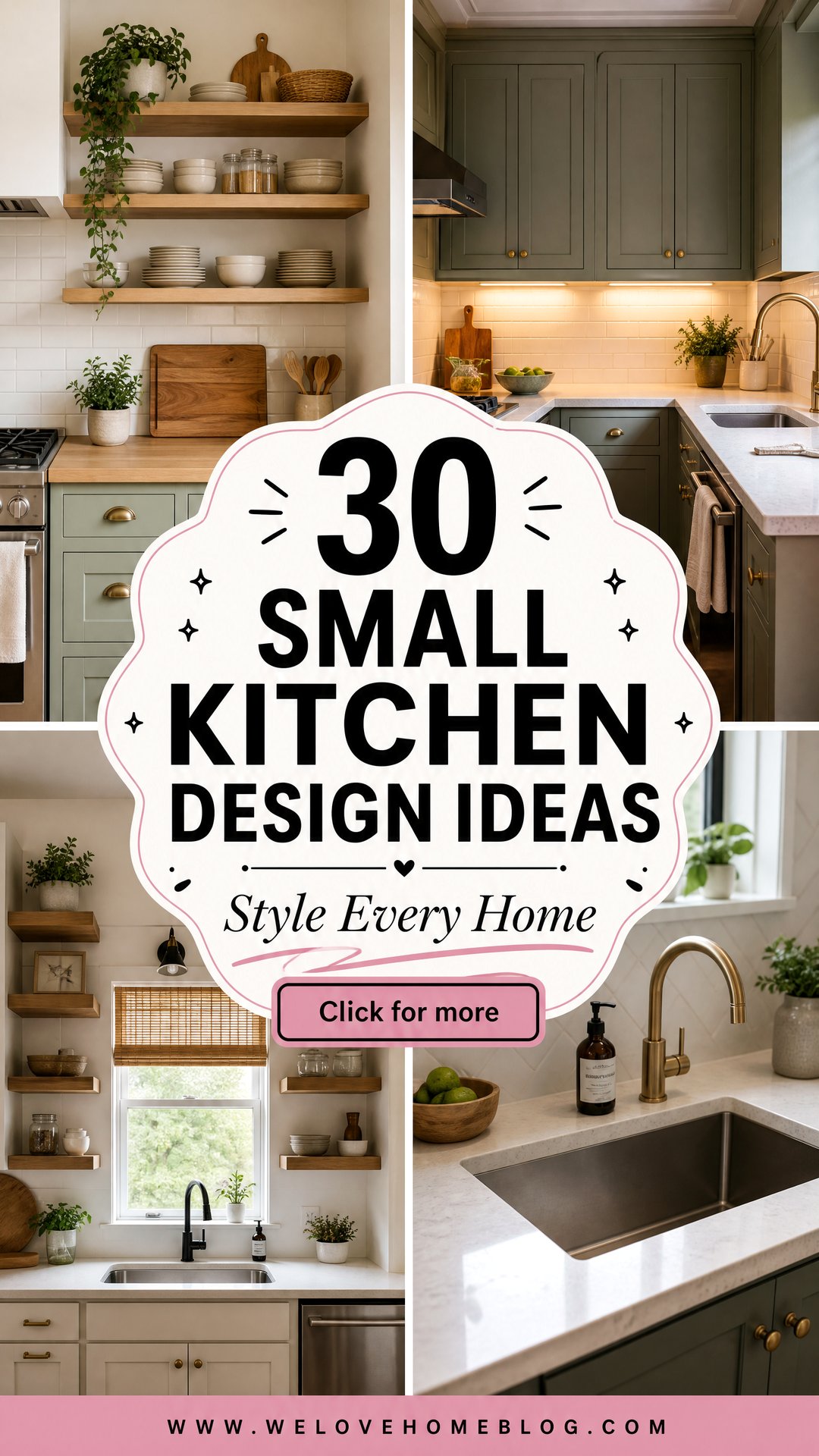 30 Small Kitchen Design Ideas for Every Style and Home - 30 Small Kitchen Design Ideas for Every Style and Home