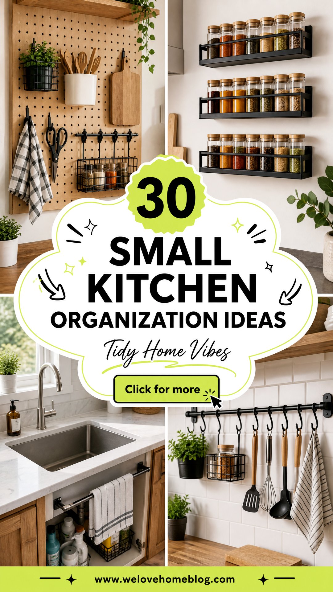 30 Small Kitchen Organization Ideas for a Tidy Home - 30 Small Kitchen Organization Ideas for a Tidy Home