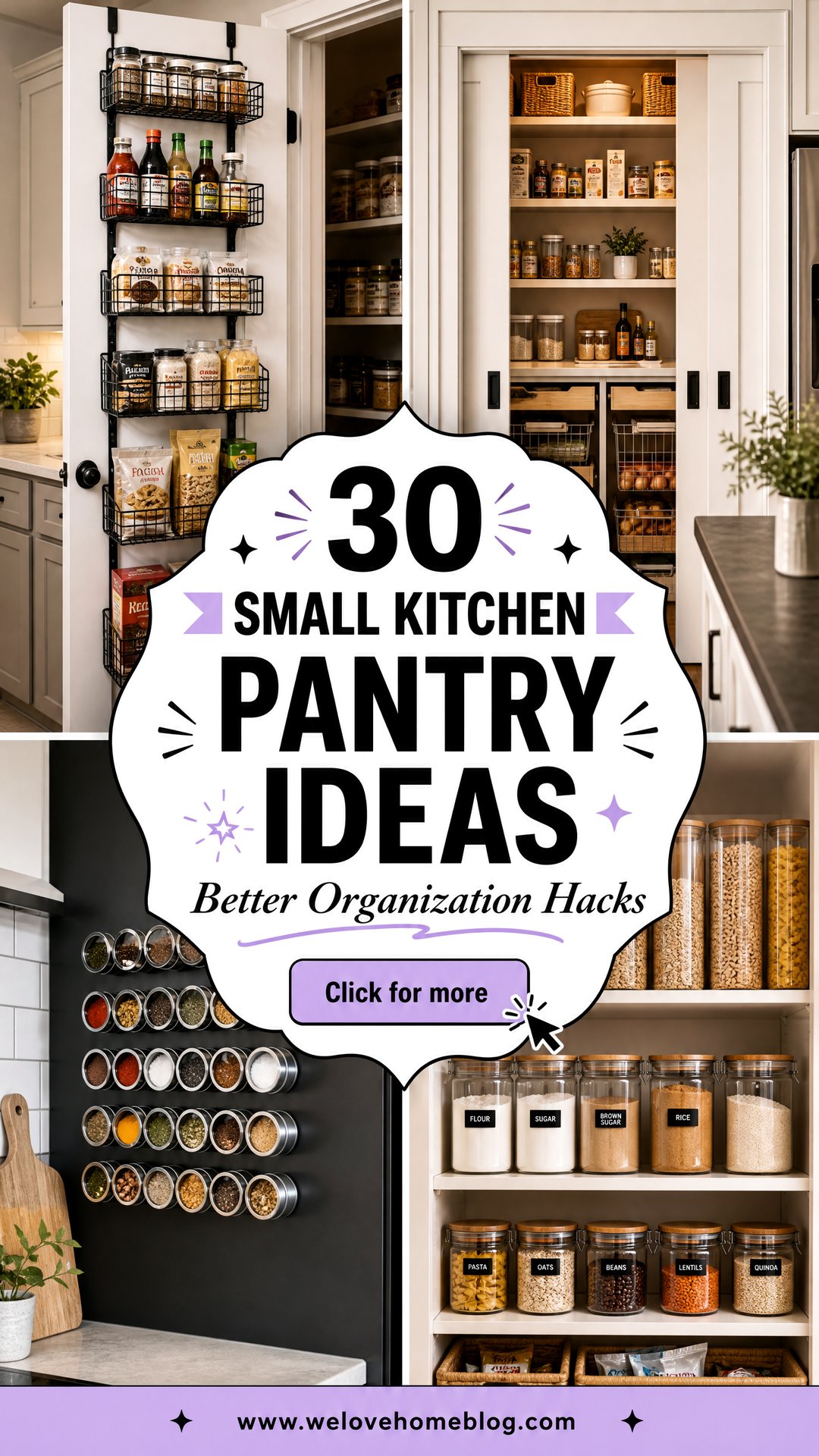 30 Small Kitchen Pantry Ideas for Better Organization - 30 Small Kitchen Pantry Ideas for Better Organization
