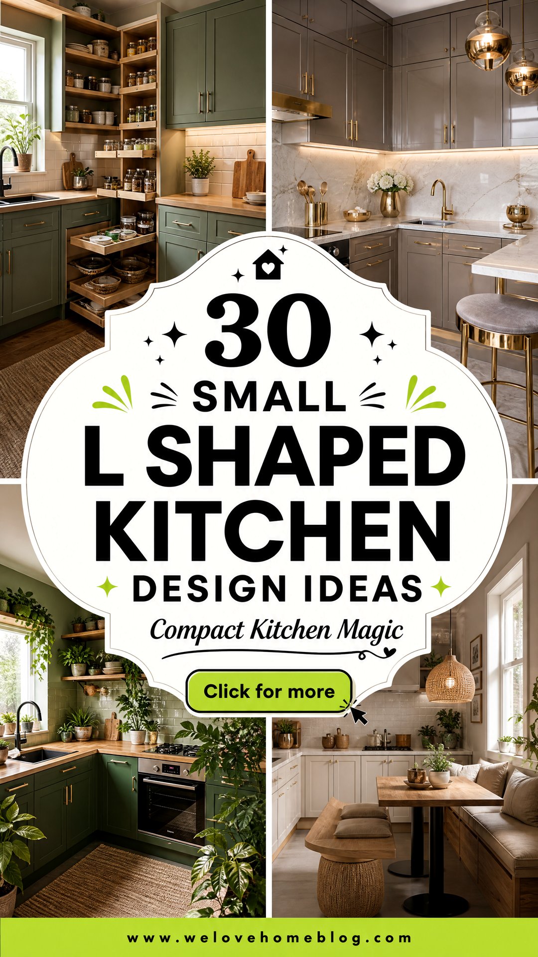 30 Small L Shaped Kitchen Design Ideas for Limited Space - 30 Small L Shaped Kitchen Design Ideas for Limited Space