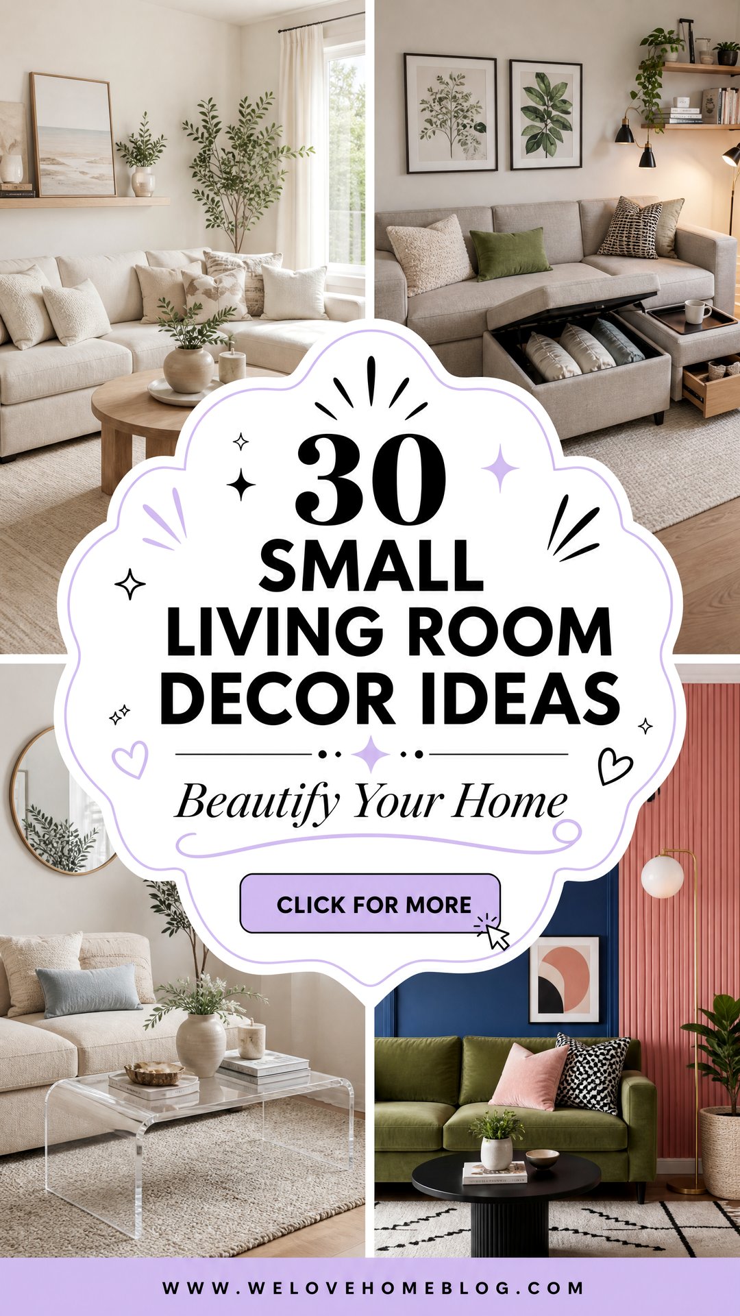 30 Small Living Room Decor Ideas to Beautify Your Home - 30 Small Living Room Decor Ideas to Beautify Your Home