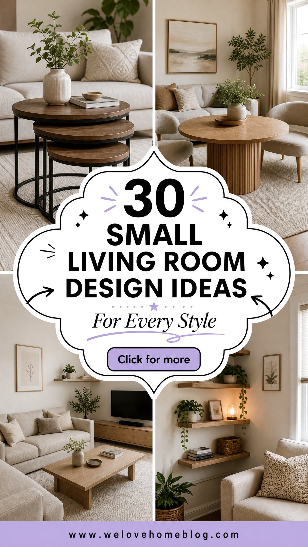 30 Small Living Room Design Ideas for Every Style - 30 Small Living Room Design Ideas for Every Style