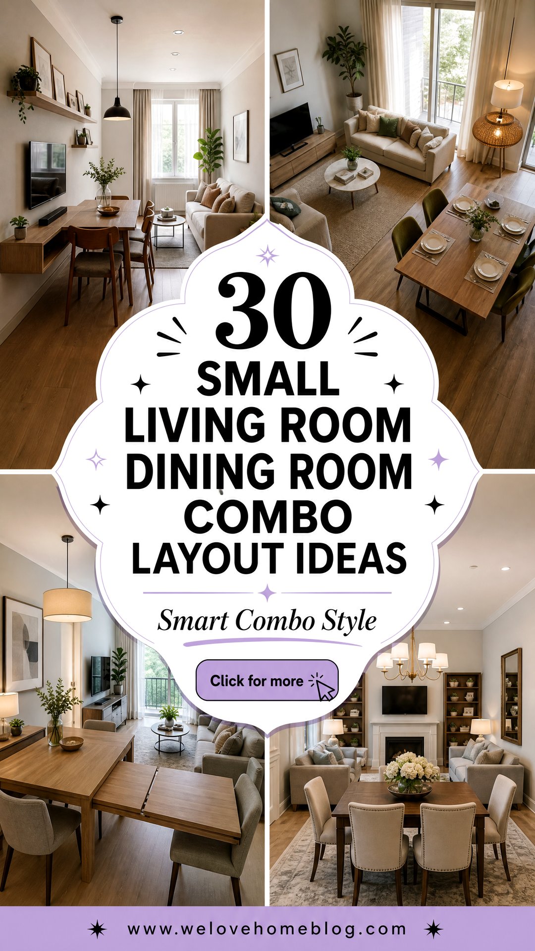 30 Small Living Room Dining Room Combo Layout Ideas - 30 Small Living Room Dining Room Combo Layout Ideas