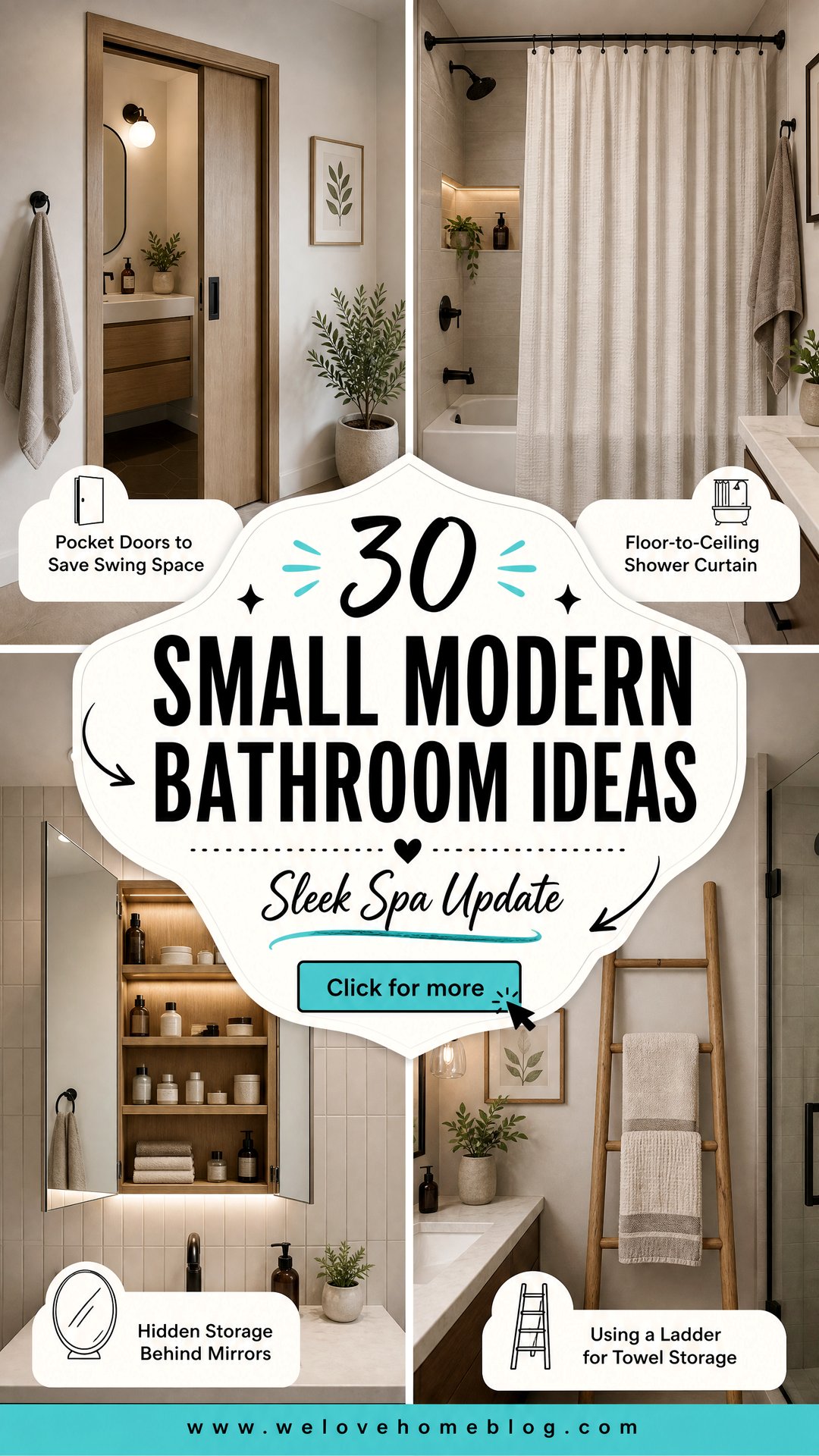 30 Small Modern Bathroom Ideas for a Sleek Update - 30 Small Modern Bathroom Ideas for a Sleek Update