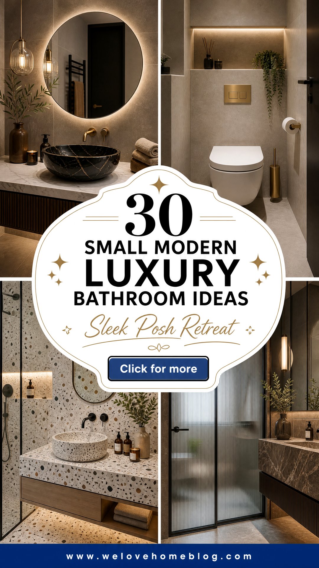 30 Small Modern Luxury Bathroom Design Ideas to Try - 30 Small Modern Luxury Bathroom Design Ideas to Try