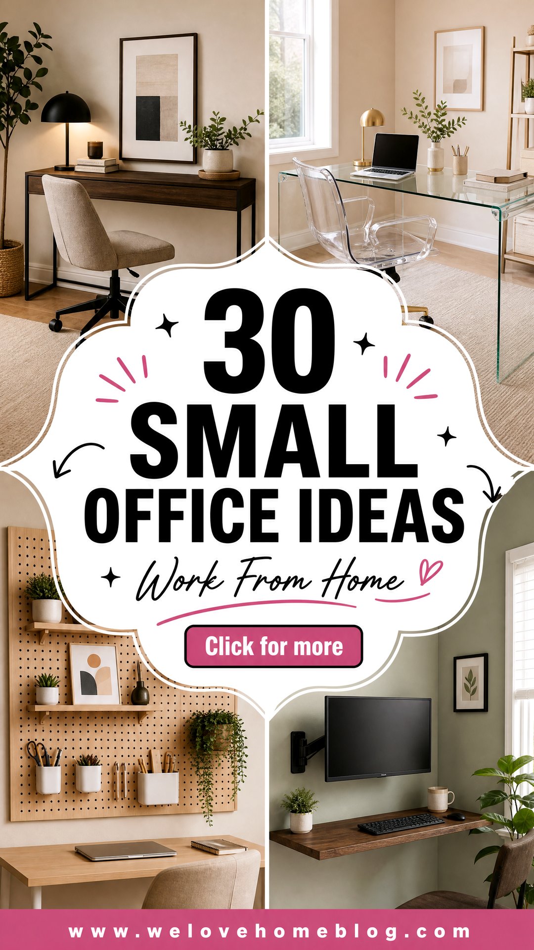 30 Small Office Ideas for Work from Home Professionals - 30 Small Office Ideas for Work from Home Professionals