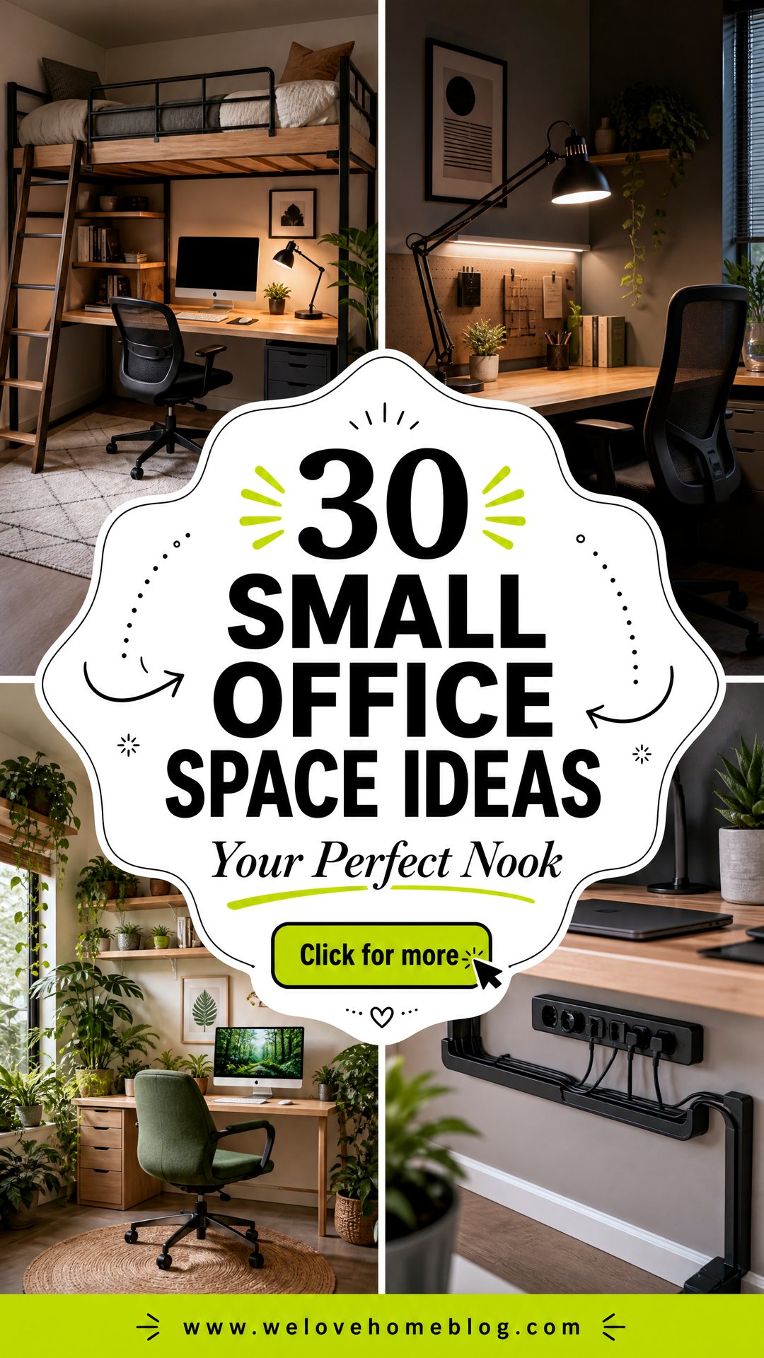30 Small Office Space Ideas to Create Your Perfect Nook - 30 Small Office Space Ideas to Create Your Perfect Nook