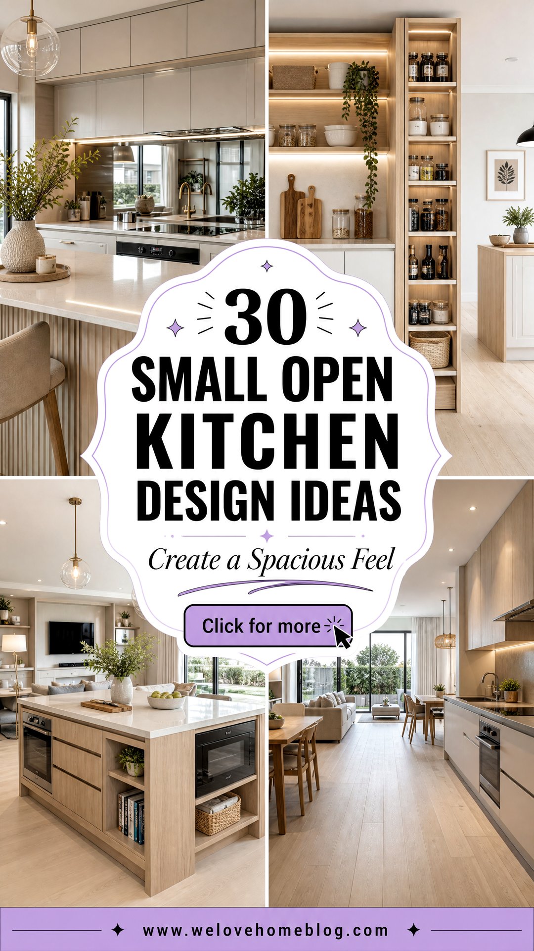 30 Small Open Kitchen Design Ideas for a Spacious Feel - 30 Small Open Kitchen Design Ideas for a Spacious Feel