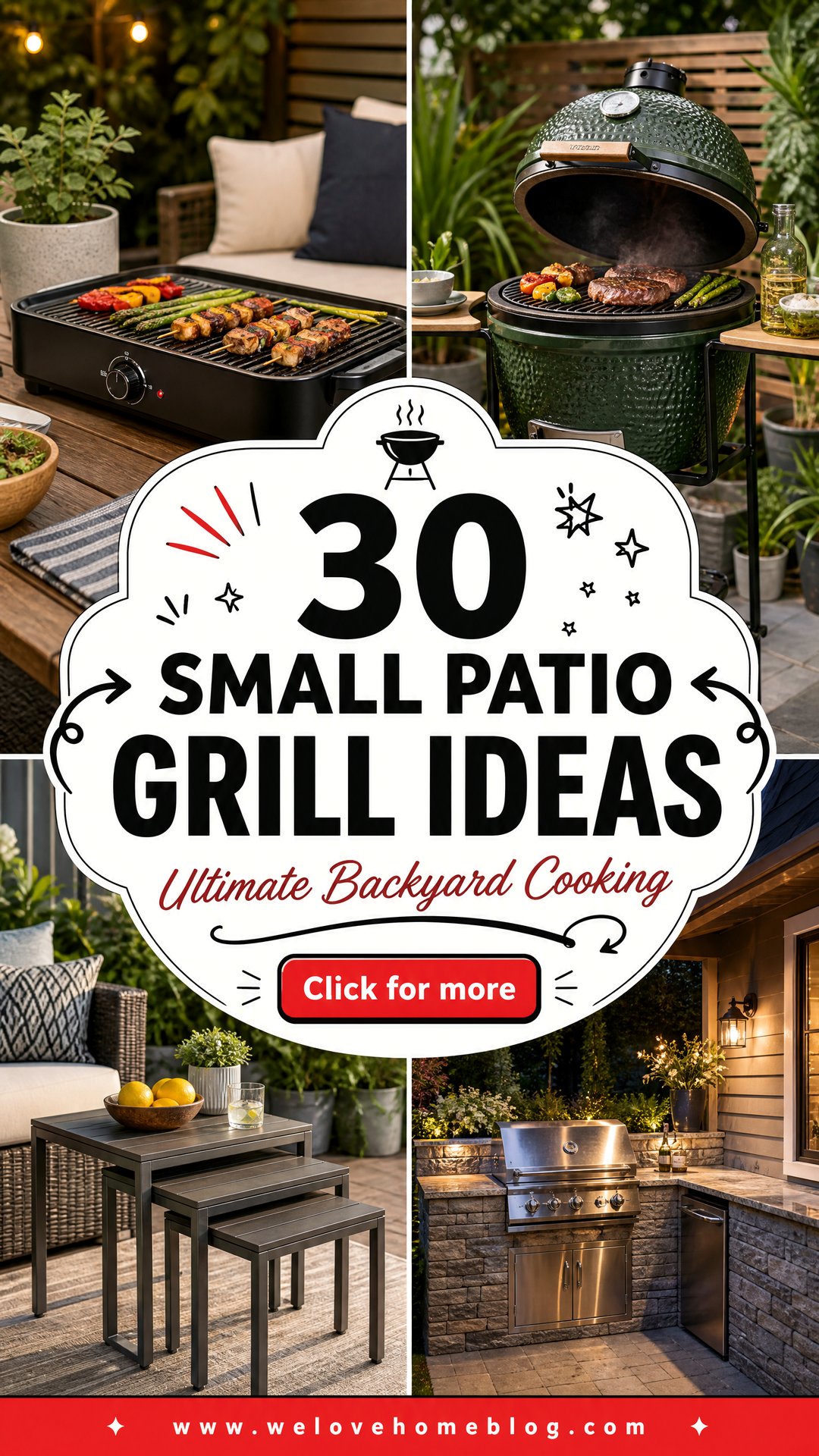 30 Small Patio Grill Ideas for Ultimate Backyard Cooking - 30 Small Patio Grill Ideas for Ultimate Backyard Cooking