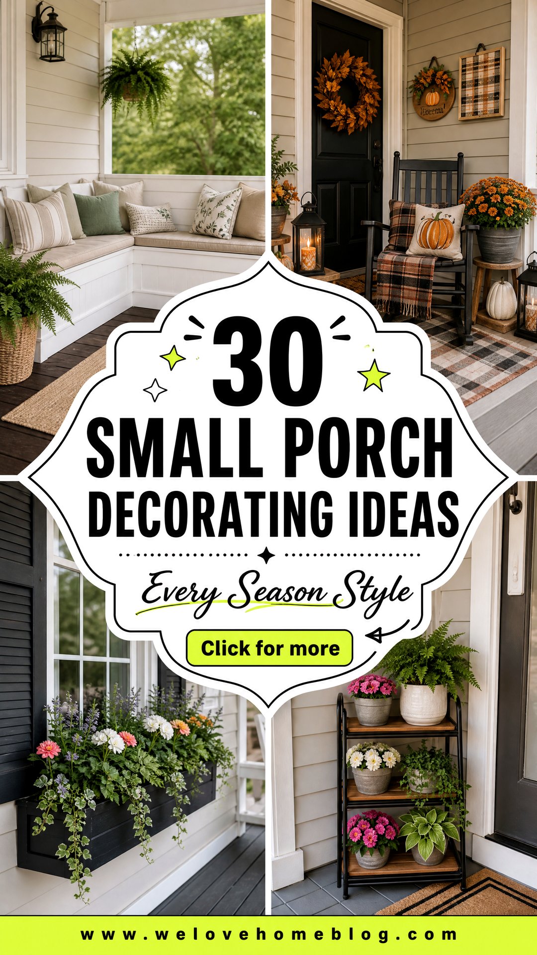 30 Small Porch Decorating Ideas for Every Season and Style - 30 Small Porch Decorating Ideas for Every Season and Style