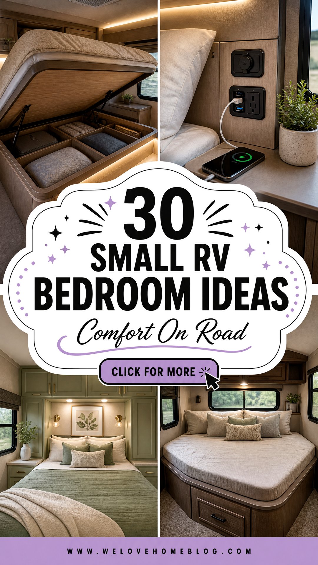 30 Small RV Bedroom Ideas for Comfort on the Road - 30 Small RV Bedroom Ideas for Comfort on the Road