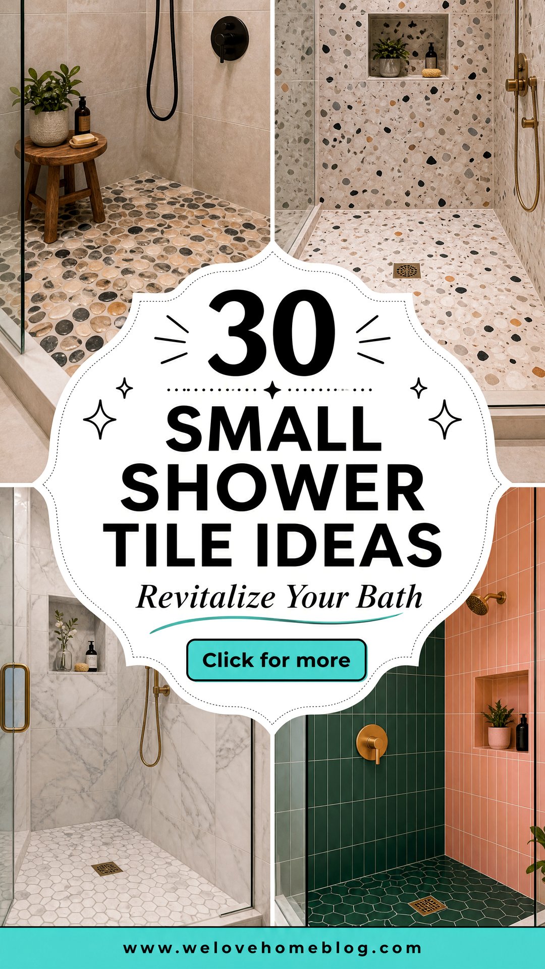 30 Small Shower Tile Ideas to Revitalize Your Bath - 30 Small Shower Tile Ideas to Revitalize Your Bath