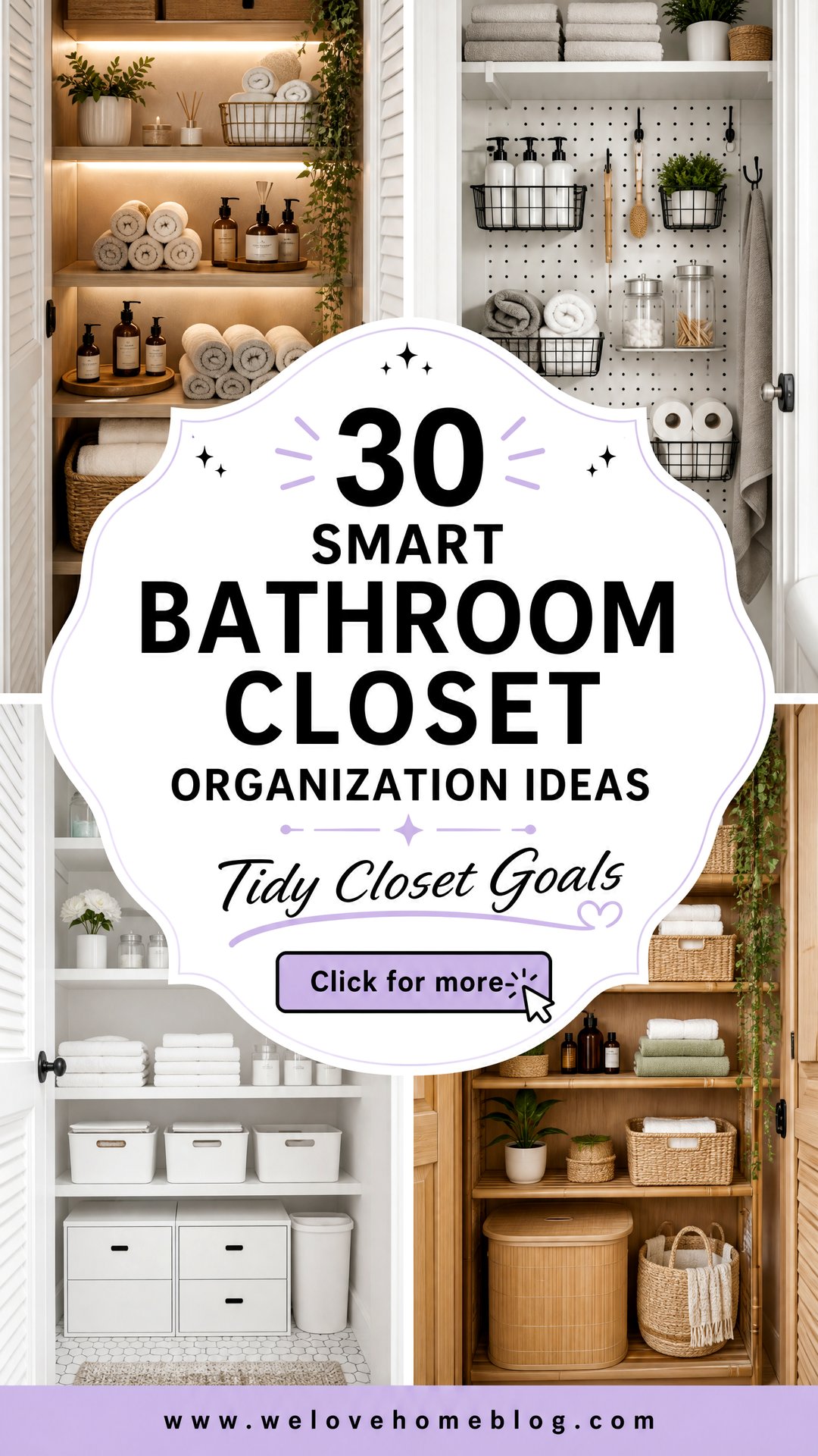 30 Smart Bathroom Closet Organization Ideas to Save Space - 30 Smart Bathroom Closet Organization Ideas to Save Space