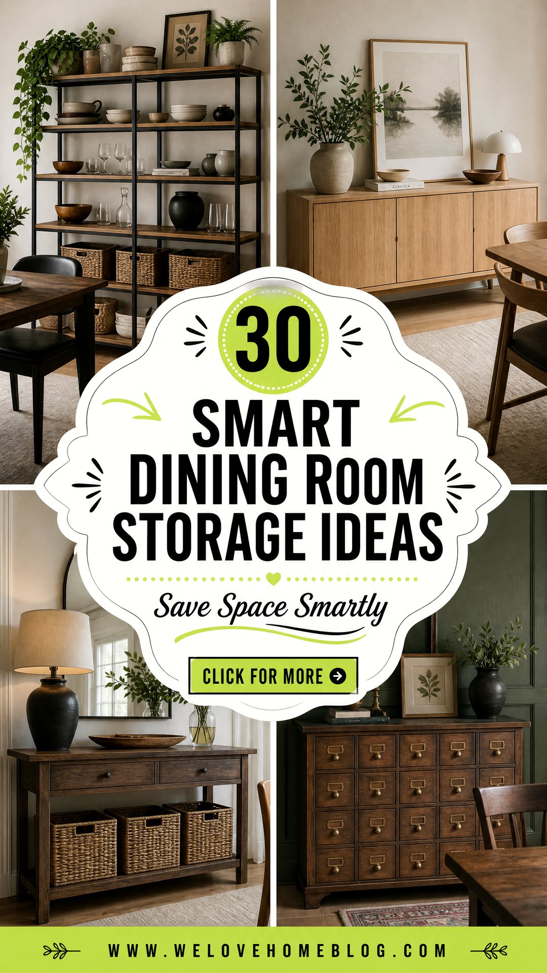 30 Smart Dining Room Storage Ideas to Save Space - 30 Smart Dining Room Storage Ideas to Save Space