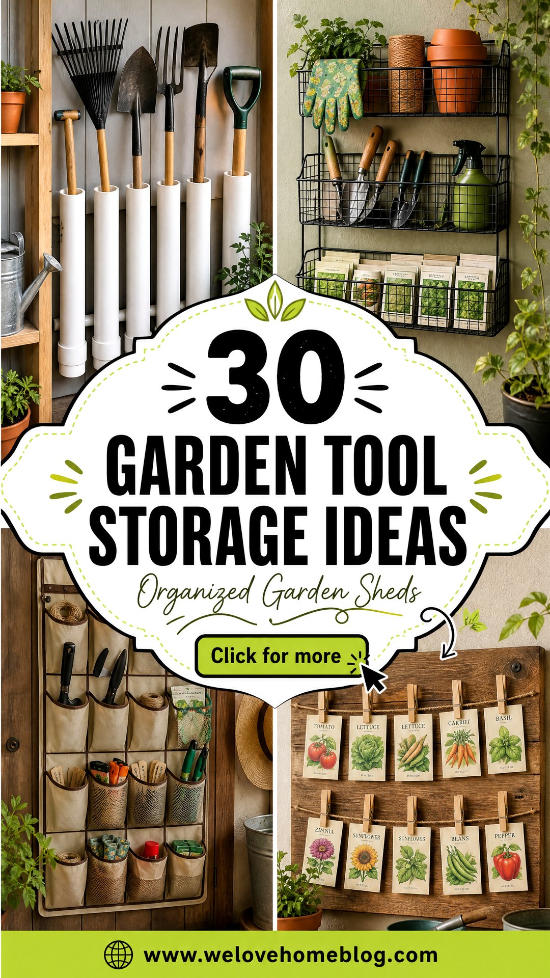 30 Smart Garden Tool Storage Ideas for Organized Sheds - 30 Smart Garden Tool Storage Ideas for Organized Sheds