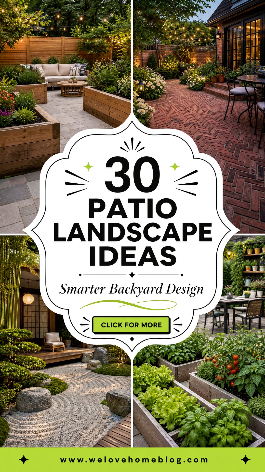 30 Smart Patio Landscape Ideas for a Better Backyard - 30 Smart Patio Landscape Ideas for a Better Backyard