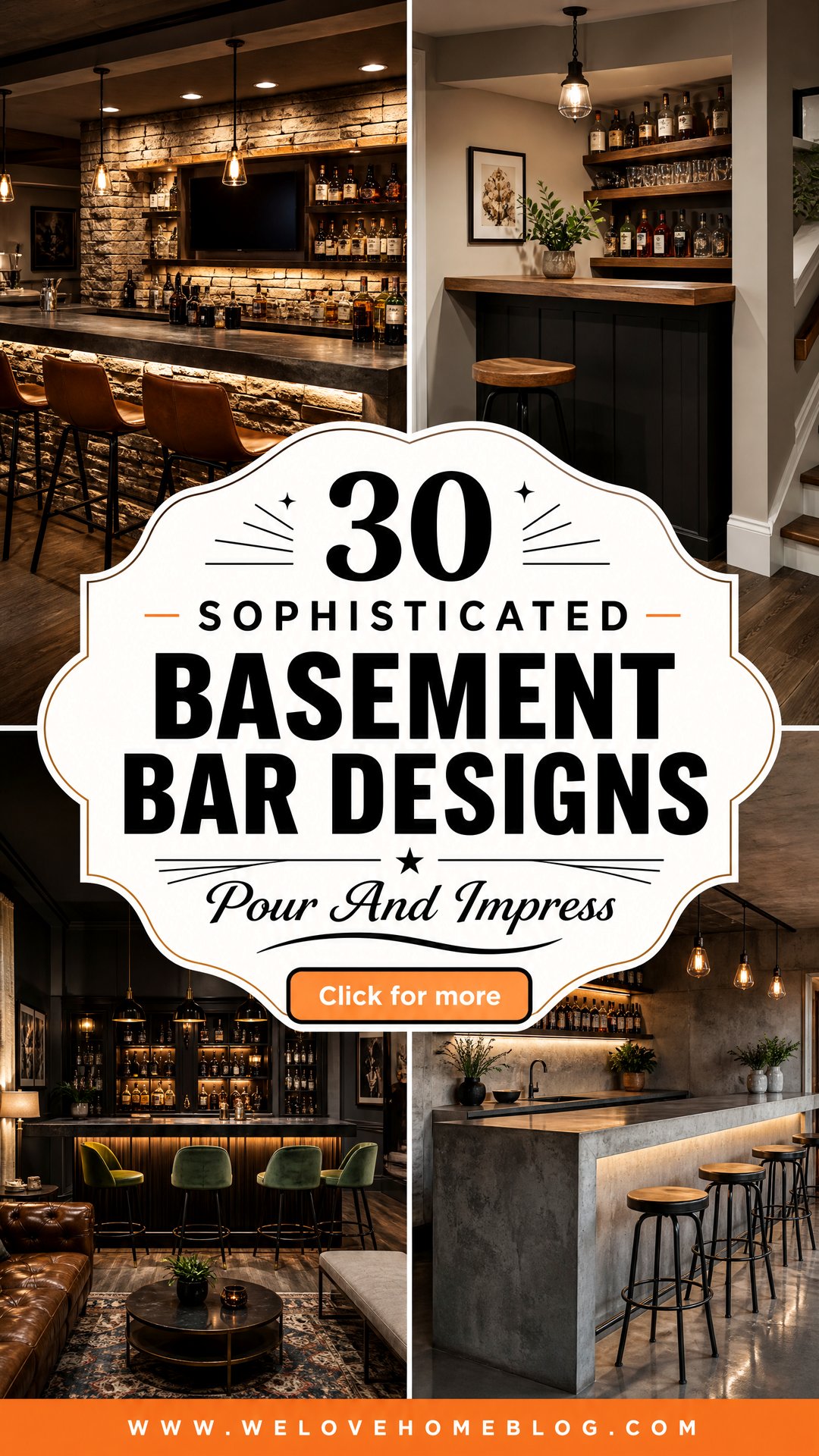 30 Sophisticated Basement Bar Designs for Entertaining - 30 Sophisticated Basement Bar Designs for Entertaining