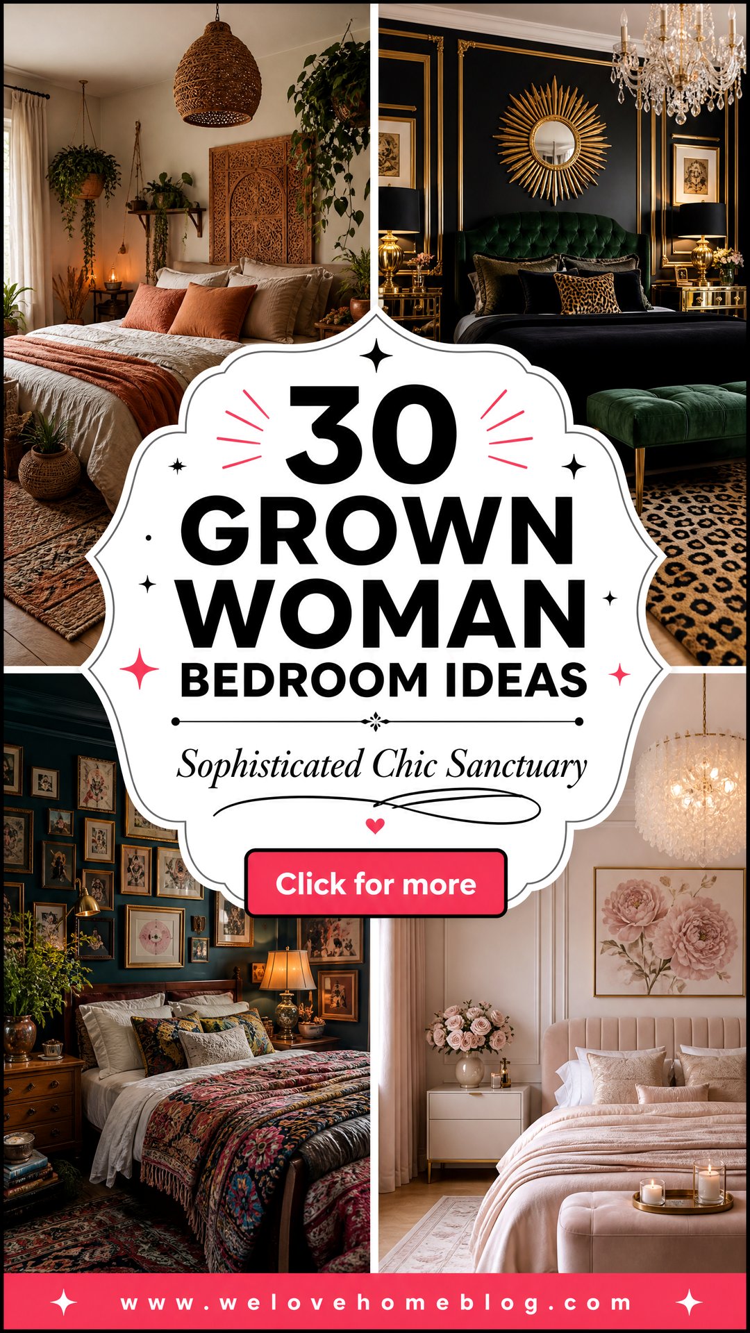 30 Sophisticated Grown Woman Bedroom Ideas for Your Space - 30 Sophisticated Grown Woman Bedroom Ideas for Your Space
