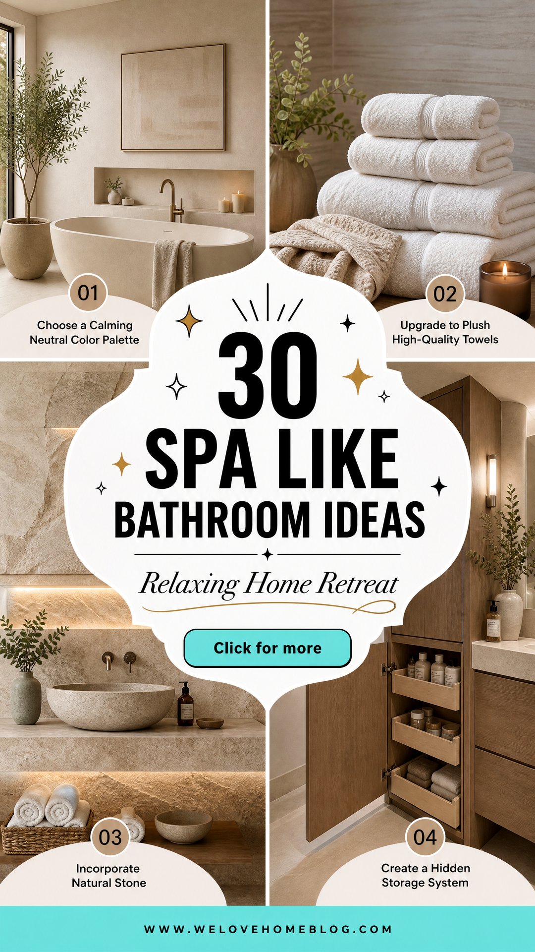30 Spa Like Bathroom Ideas for a Relaxing Retreat - 30 Spa Like Bathroom Ideas for a Relaxing Retreat