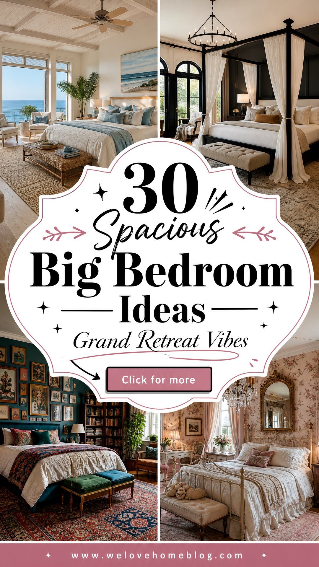 30 Spacious Big Bedroom Ideas for a Grand Retreat - 30 Spacious Big Bedroom Ideas for a Grand Retreat