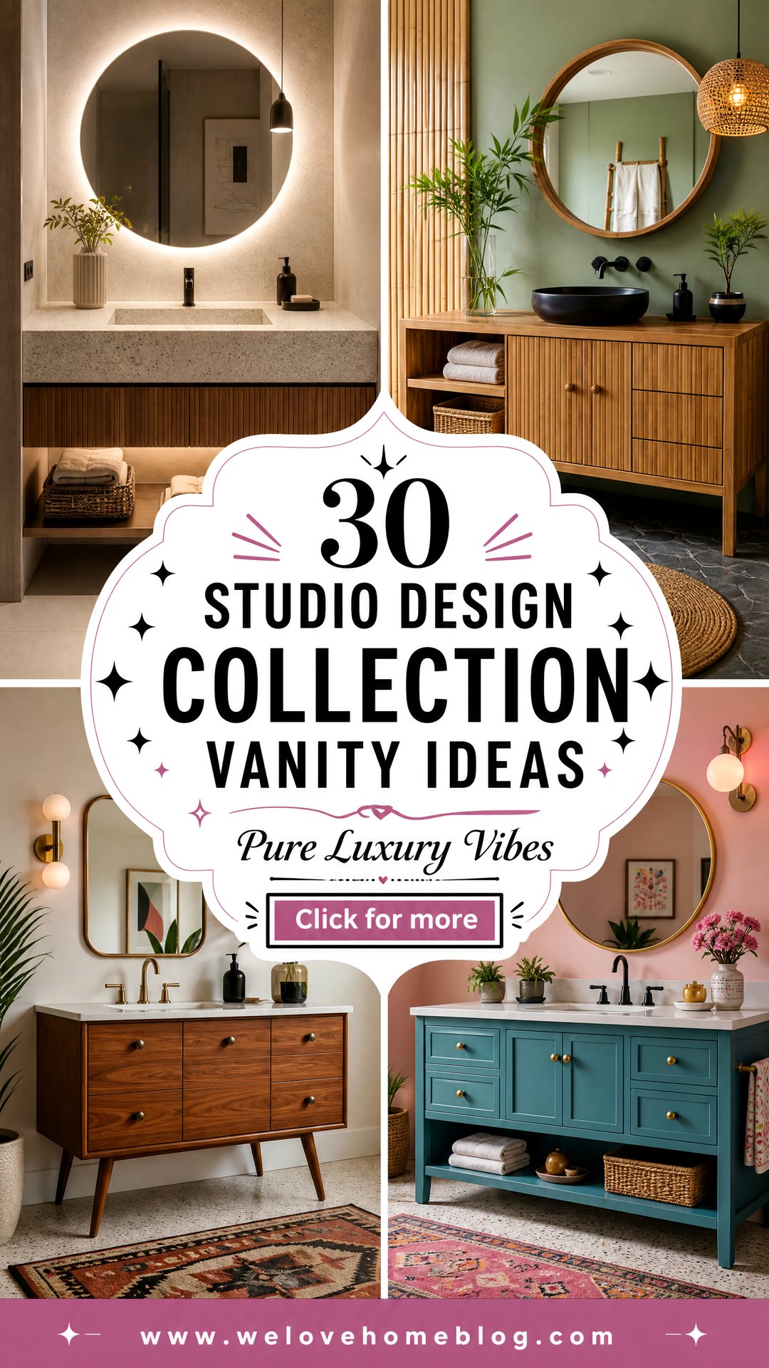 30 Studio Design Collection Vanity Ideas for Luxury - 30 Studio Design Collection Vanity Ideas for Luxury